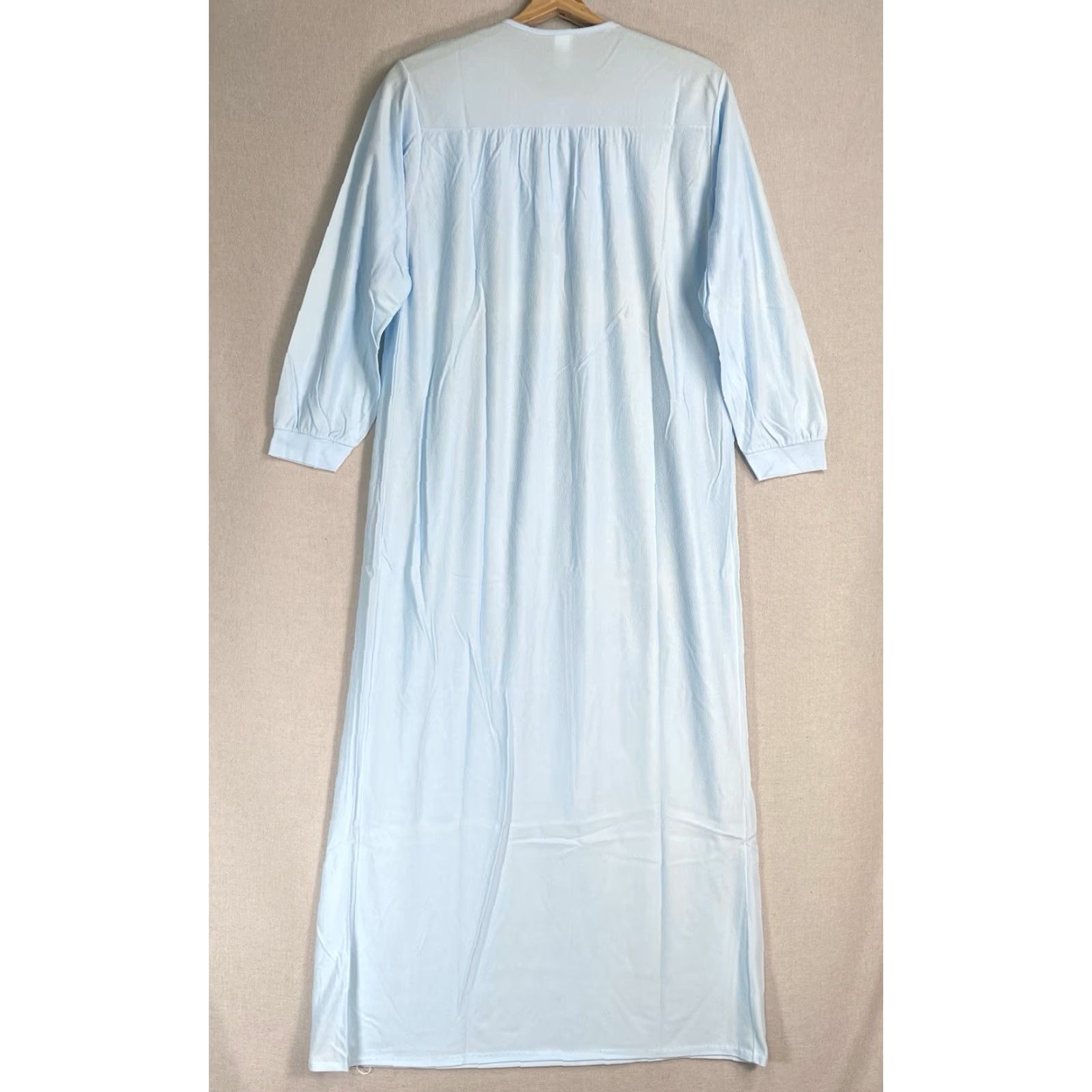 Vintage VINTAGE Katz Nightgown Gown Dress Floral Blue 70s Size S Nightgown Victorian - Katz Size S / US 4 / IT 40 - 7 Thumbnail