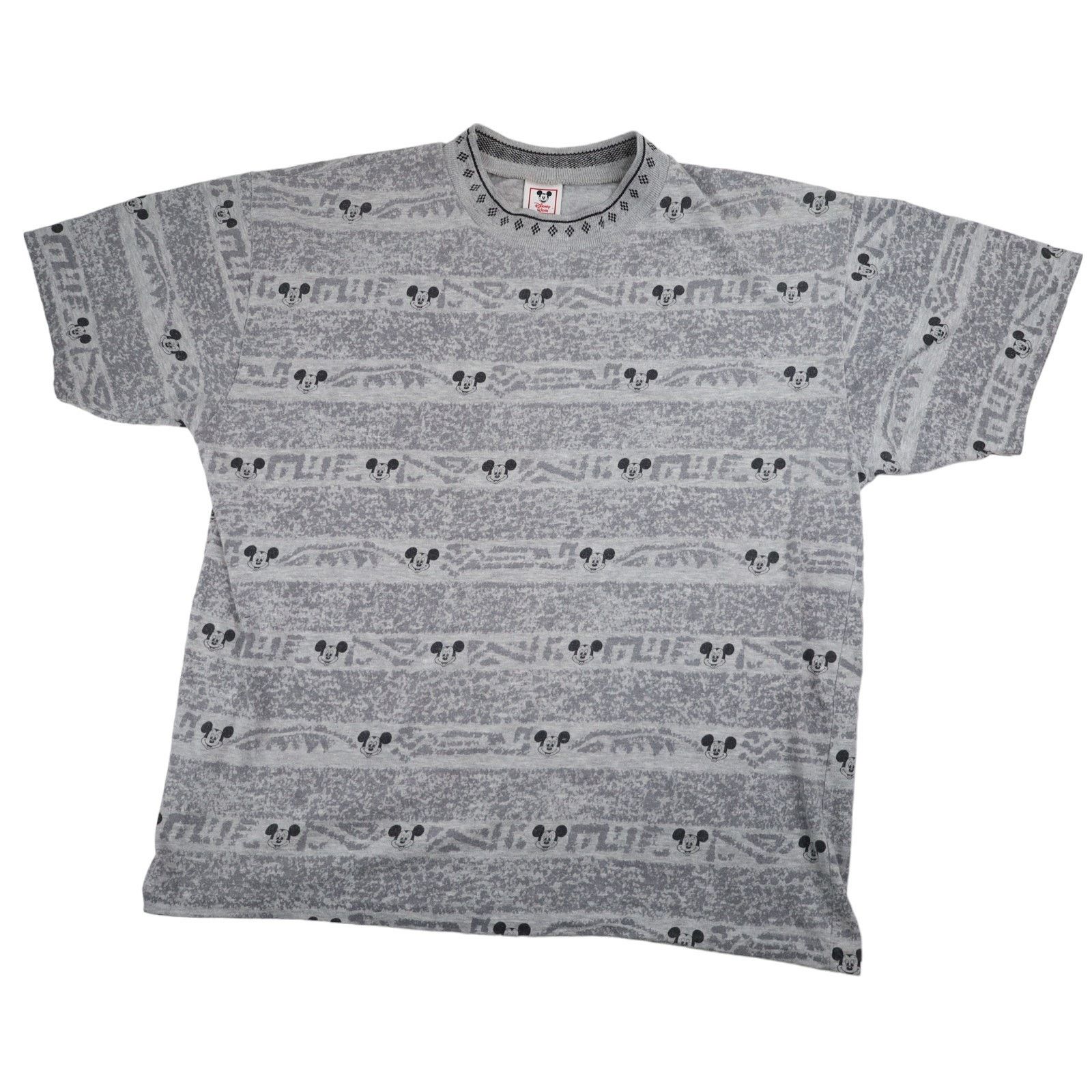 Disney × Vintage Vintage Disney Allover Mickey Print T Shirt Size US L / EU 52-54 / 3 - 1 Thumbnail