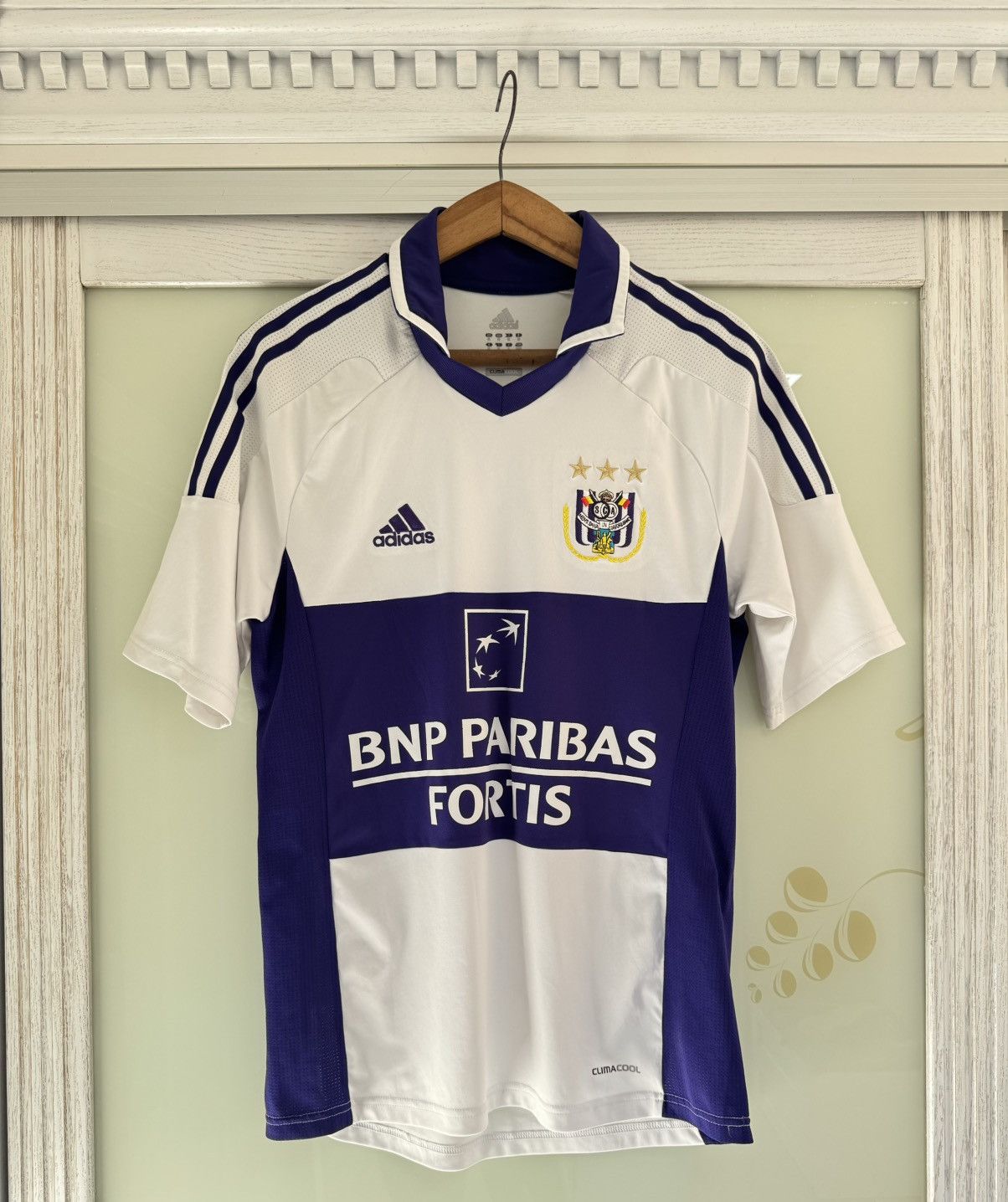 Adidas Anderlecht 2011-2012 Home Player Issue #14 Soccer Jersey Kit Size US M / EU 48-50 / 2 - 1 Thumbnail