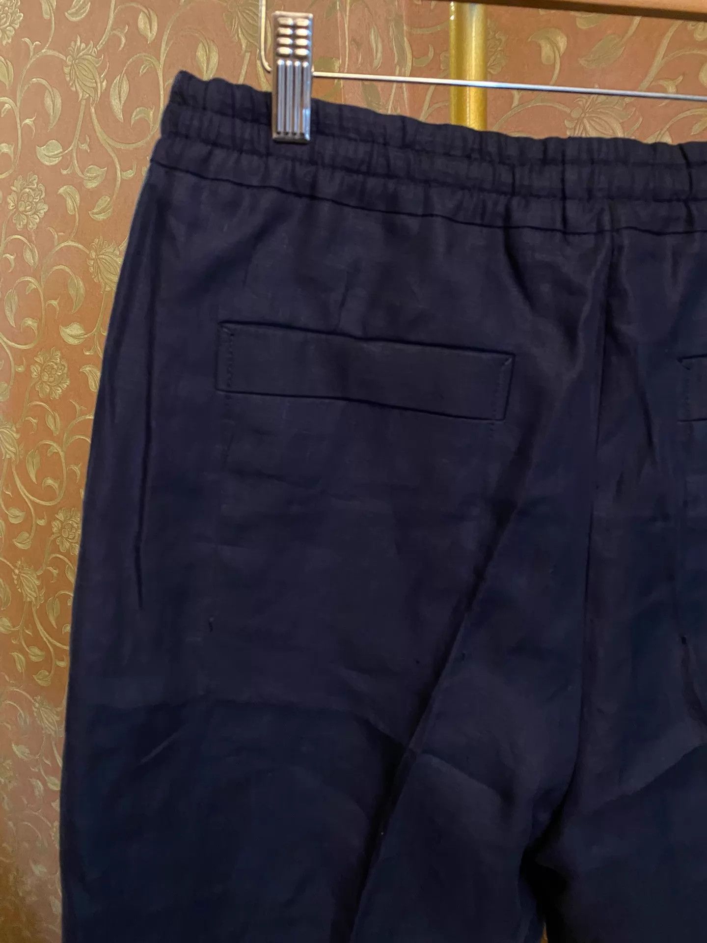 Ermenegildo Zegna Zegna OASI LINO Linen Elastic Waist Shorts Size 50 Size US 34 / EU 50 - 4 Thumbnail
