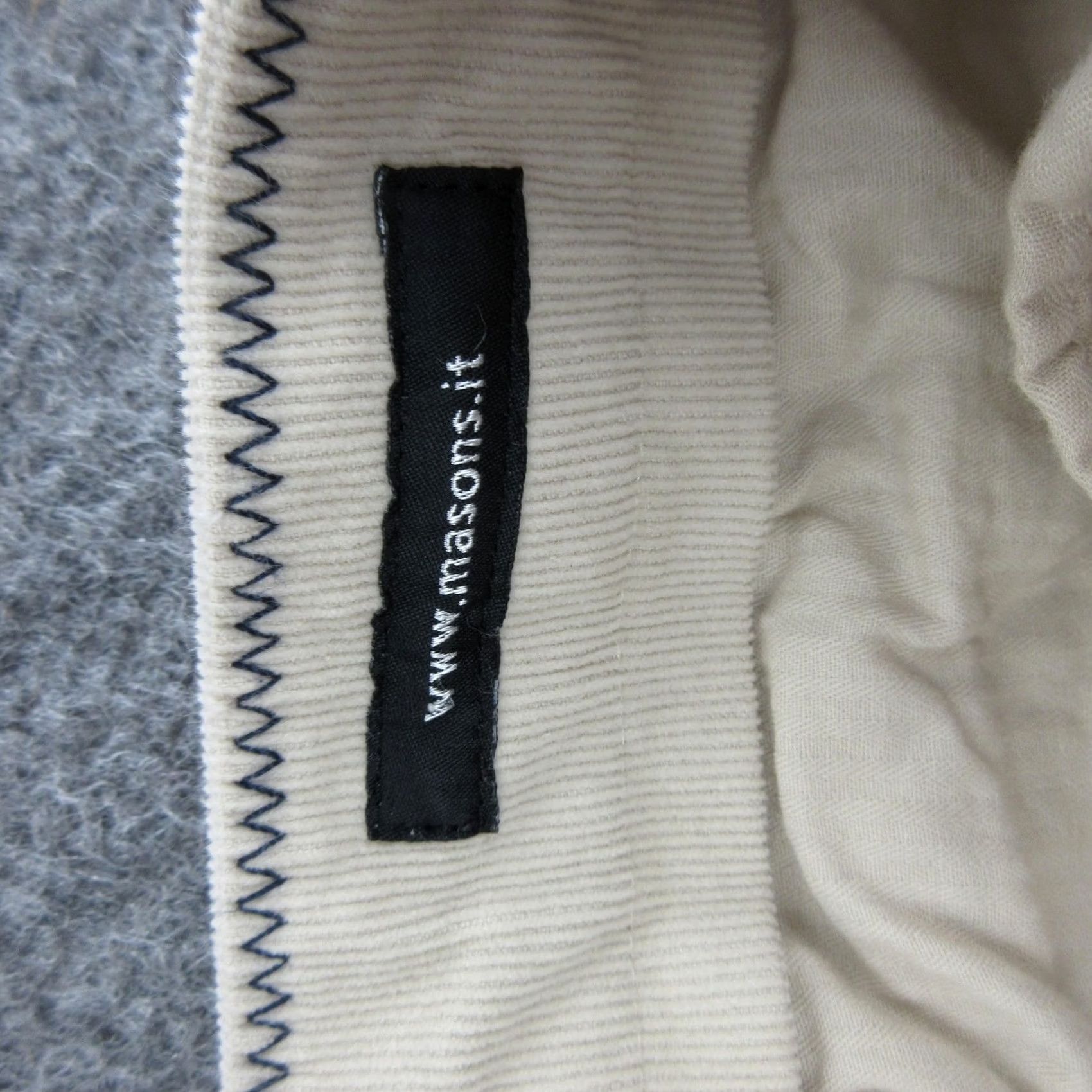 Mason's Mason's Mens Pants Beige Corduroy Chino Straight Leg 32x32 5 Pocket Casual Flat Front Zip Pocket Mens Size US 32 / EU 48 - 7 Thumbnail