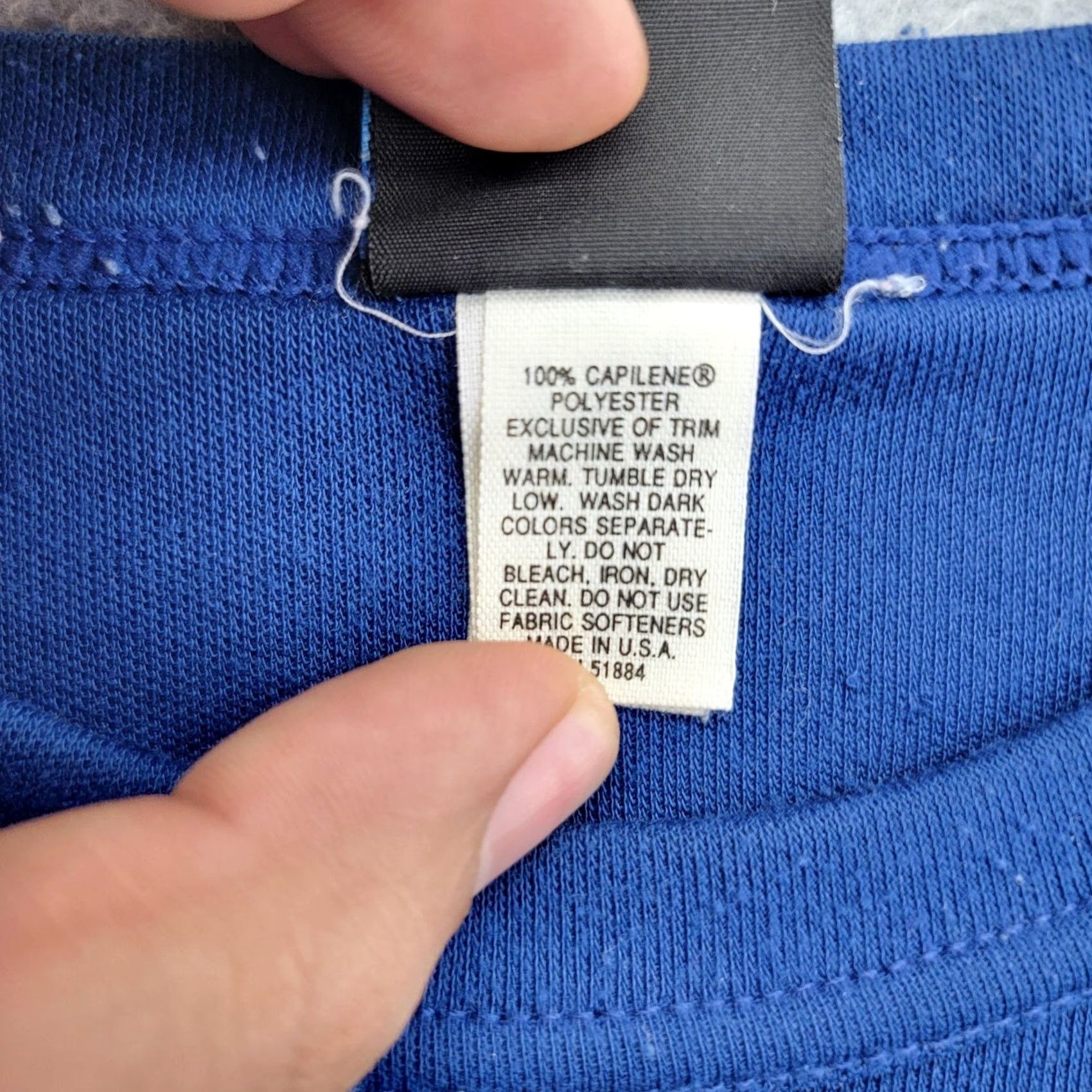 Patagonia Patagonia Shirt Mens Large Blue Capilene Long Sleeve Thermal Base Layer USA Shirt Size US L / EU 52-54 / 3 - 3 Thumbnail