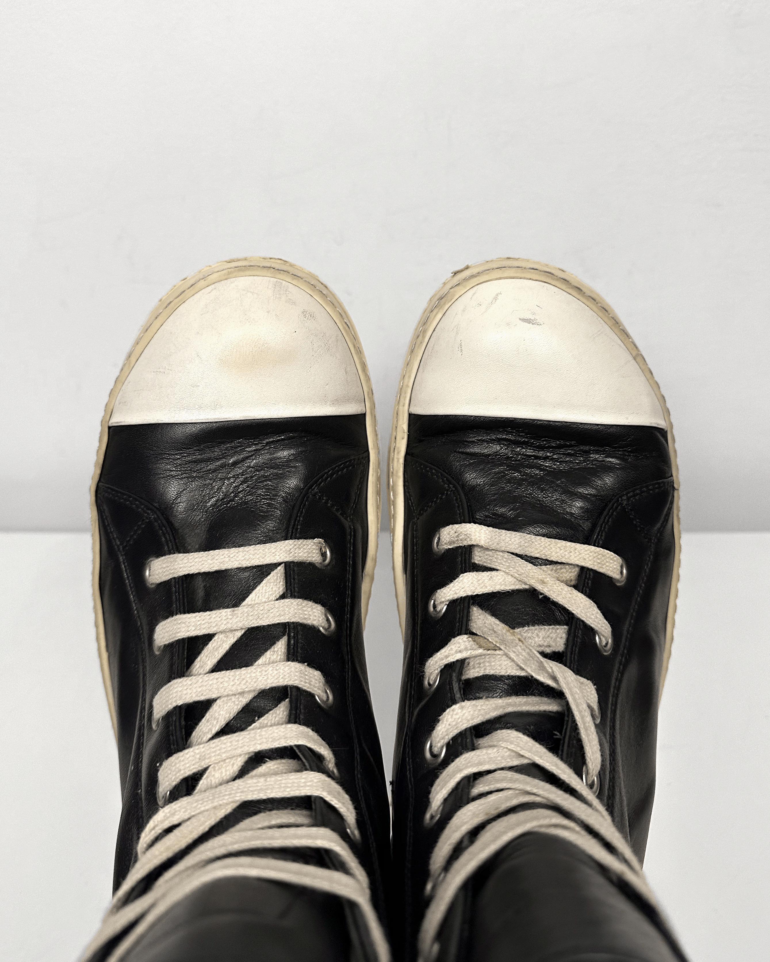 Rick Owens Rick Owens Leather High Ramones Size US 9 / EU 42 - 5 Thumbnail