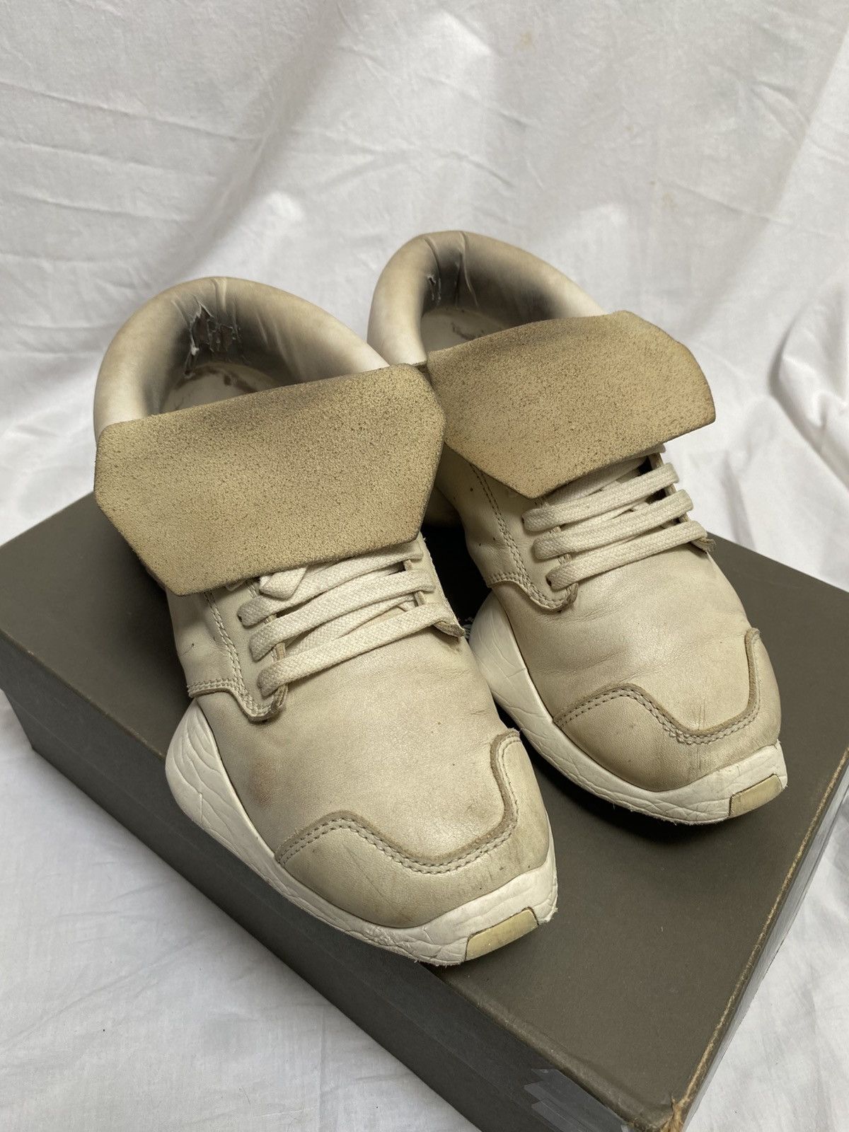 Adidas × Rick Owens Adidas X Rick Owens RS Runner vicious runner Size US 6.5 / IT 36.5 - 3 Thumbnail