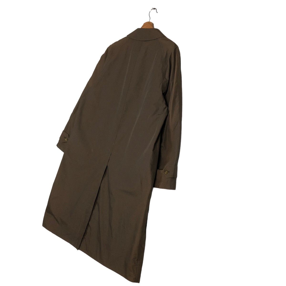 Burberry 📌VINTAGE FLY COATS LONG JACKET BURBERRY MADE IN ENGLAND Size US M / EU 48-50 / 2 - 4 Thumbnail