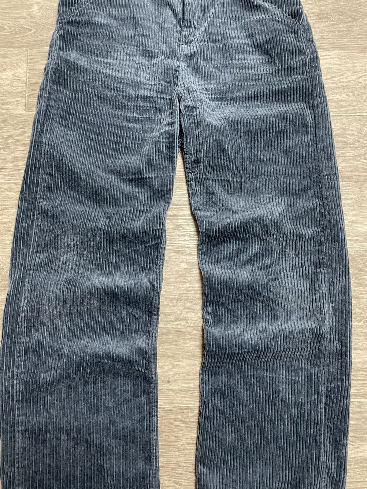 Carhartt Wip Carhartt WIP Blue Velvet Corduroy Loose Fit Pants Y2K Size US 30 / EU 46 - 4 Thumbnail