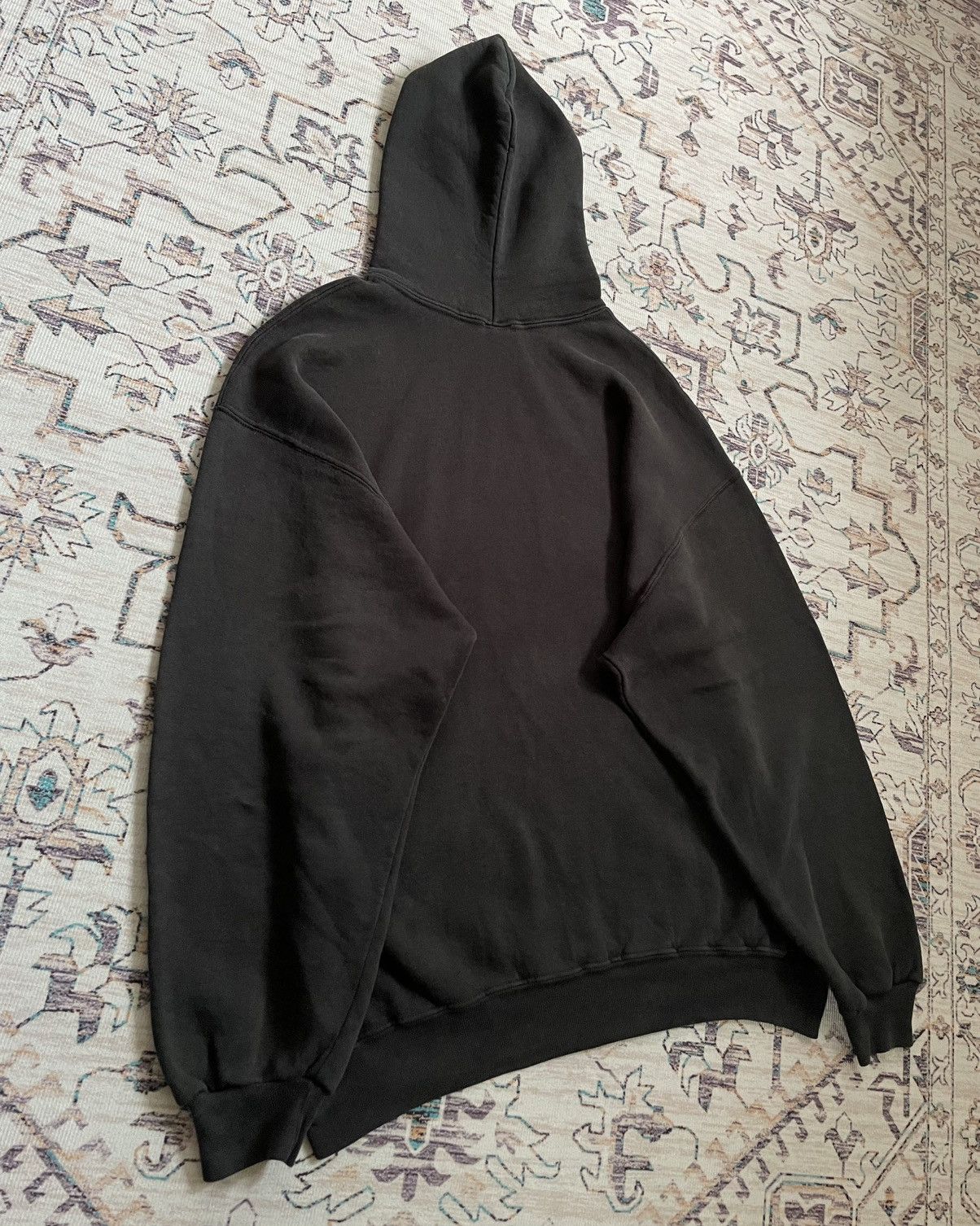 Russell Athletic Vintage 2000s Blank Black Russell Athletic Hoodie Size US XL / EU 56 / 4 - 6 Thumbnail