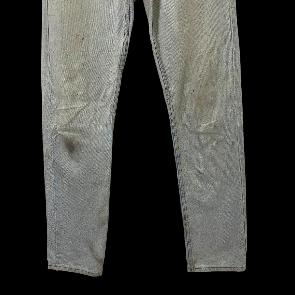 Levi's Vintage Levis 505 Distressed Denim Jeans Size US 32 / EU 48 - 2 Thumbnail