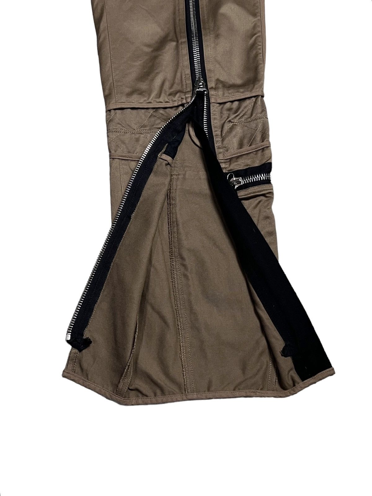 Dries Van Noten Dries Van Noten Multi-Zip Cotton Pants - Rare Archive Size US 28 / EU 44 - 19 Thumbnail