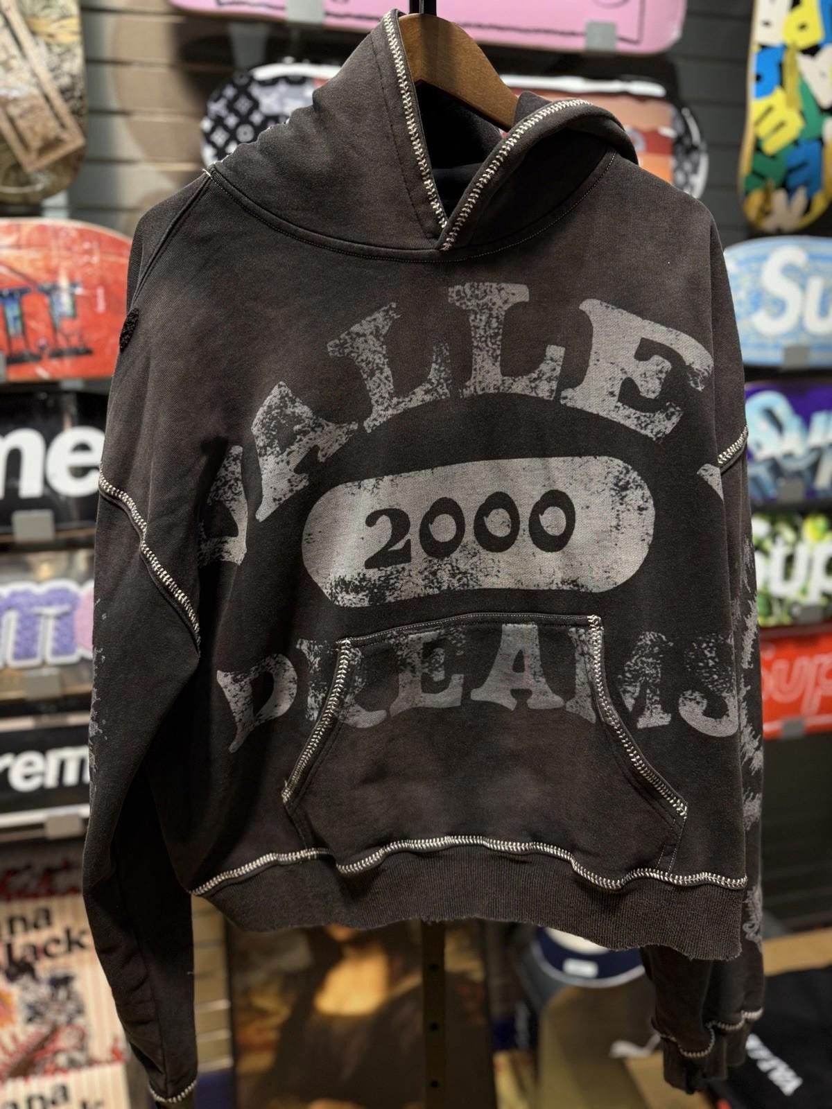Large Vale Pullover Hoodie Authentic Valley Black