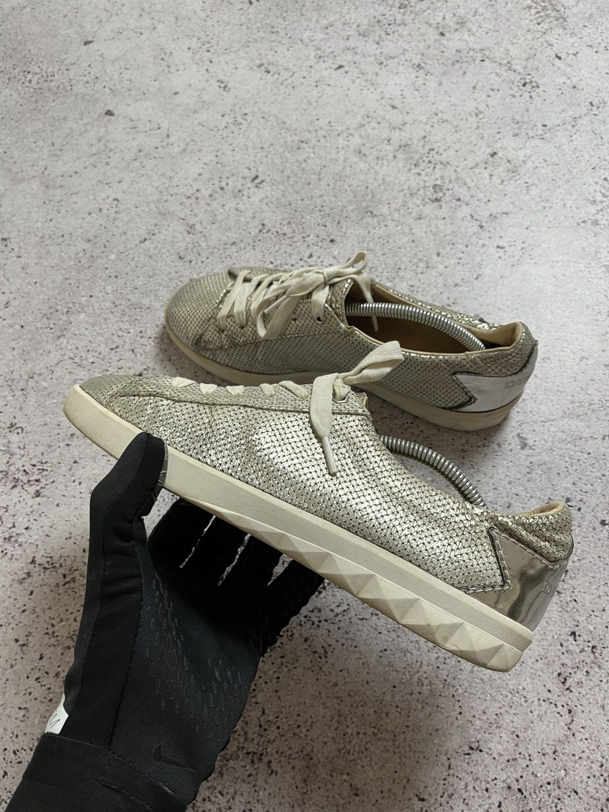 Diesel × Vintage Diesel slip on Denim distressed Shoes Sneakers Size US 7 / EU 40 - 3 Thumbnail