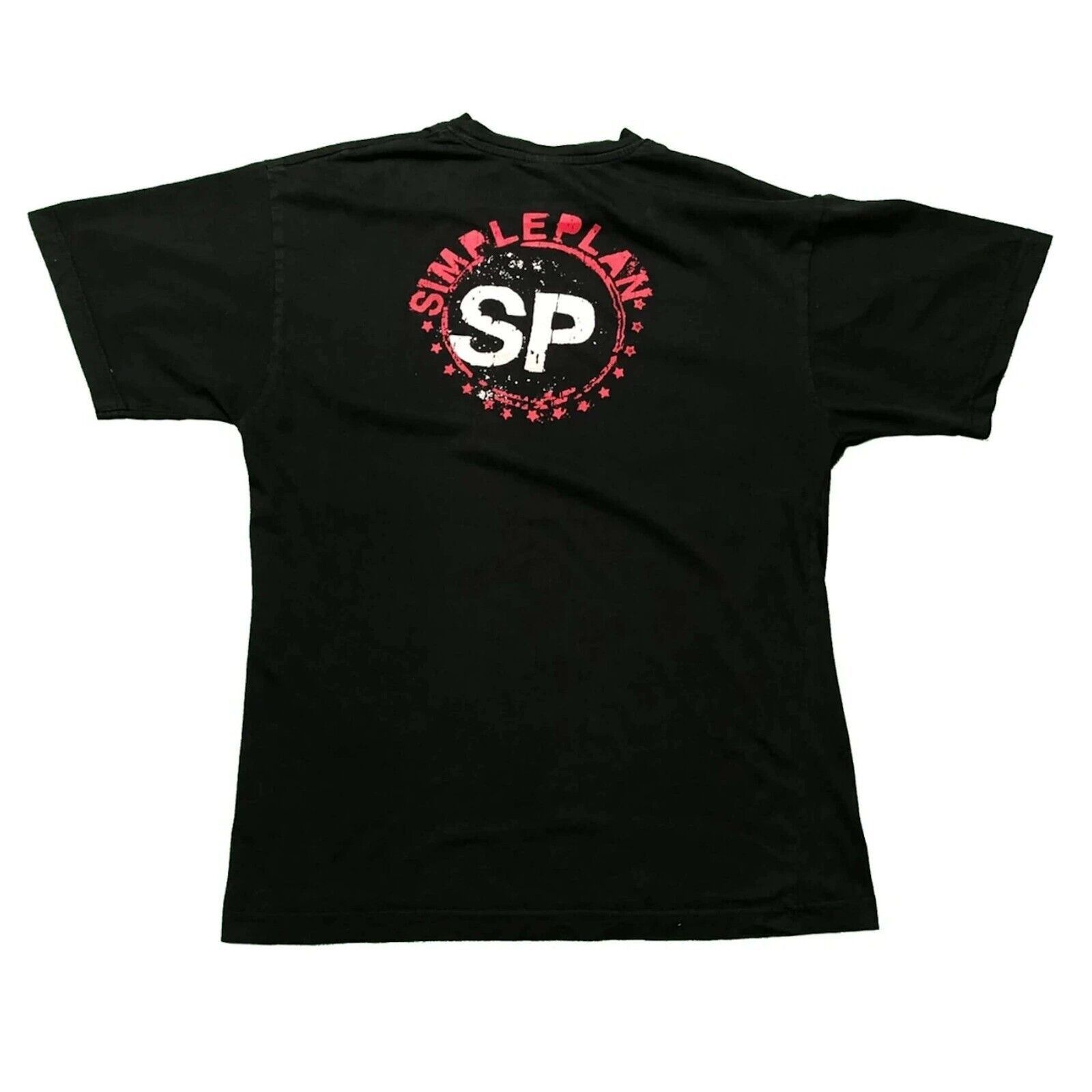 Band Tees × Vintage Vintage Y2K Simple Plan T Shirt Medium Rock Band Graphic Tee Size US M / EU 48-50 / 2 - 3 Thumbnail