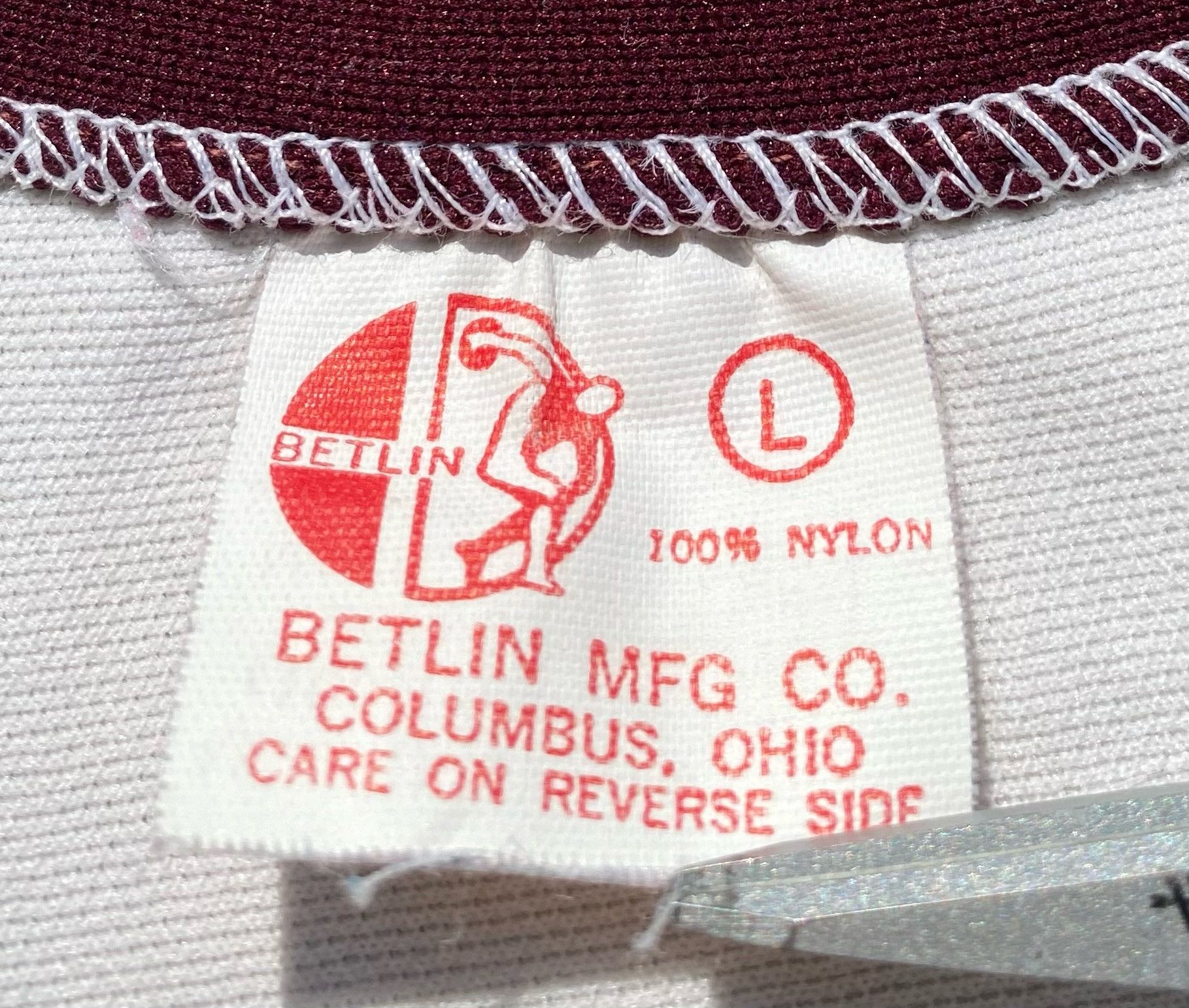 Vintage 70’s Betlin City Nylon Jersey Gym Shirt Small Short Size US S / EU 44-46 / 1 - 4 Thumbnail