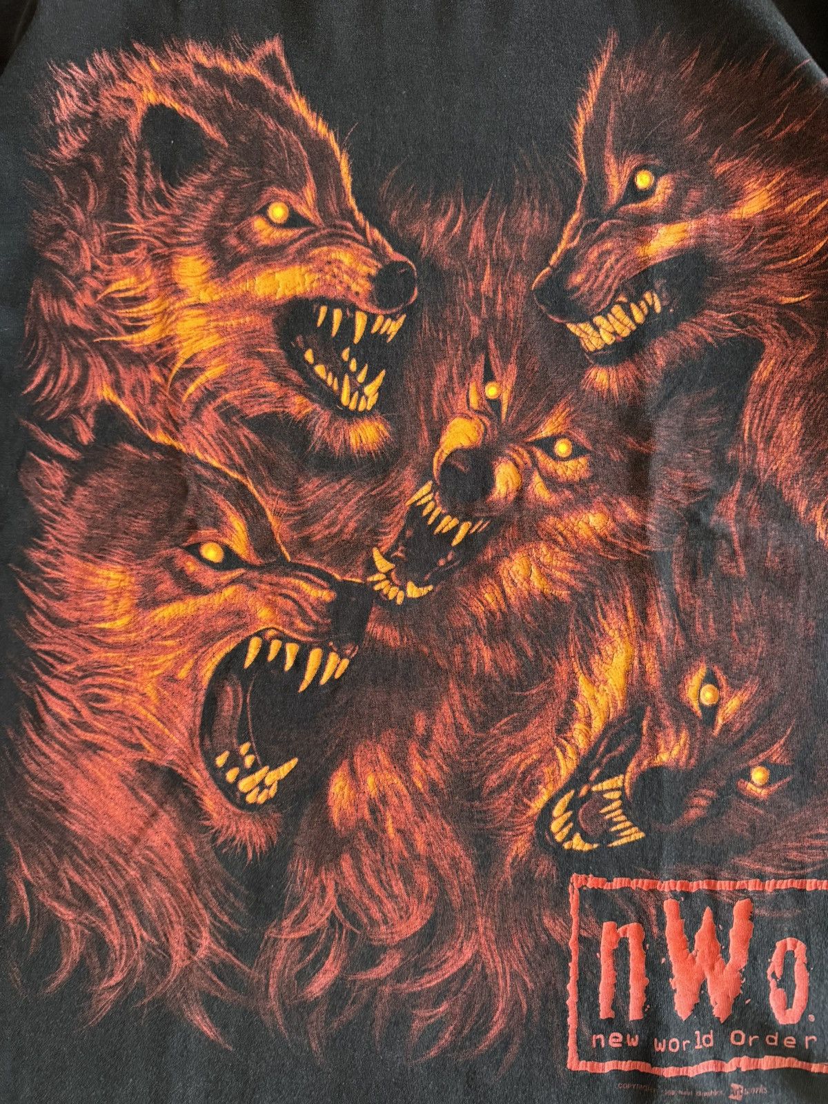 WCW/nWo Vintage NWO New World Order 1999 Noel Graphic Size US L / EU 52-54 / 3 - 3 Thumbnail
