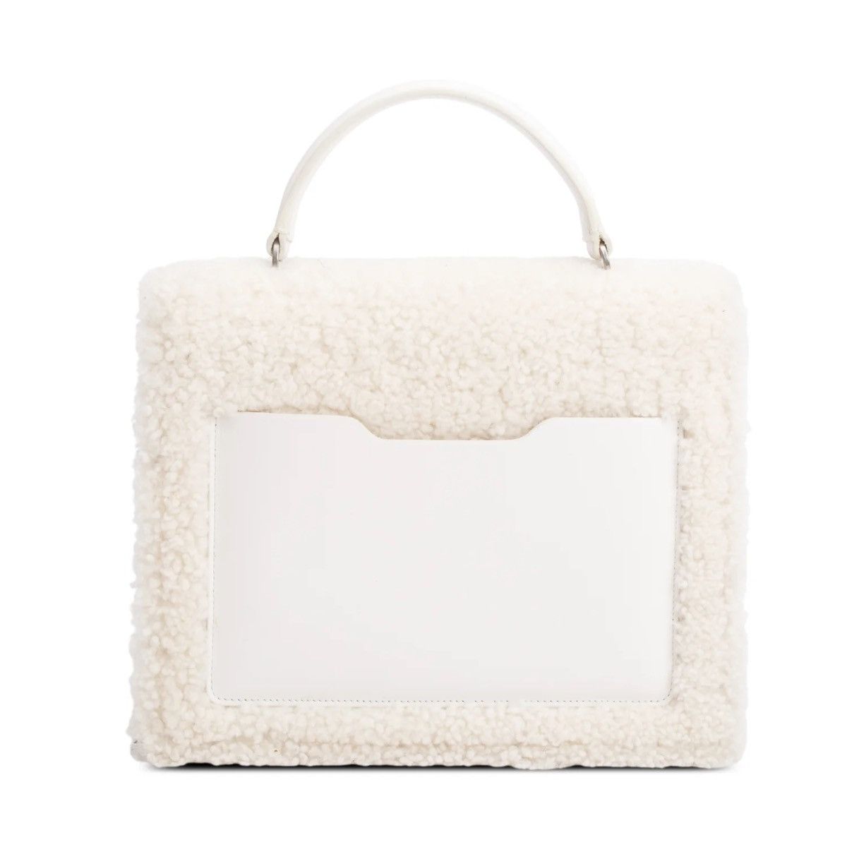 Off-White Off-White White Shearling 2.8 Jitney Bag Size ONE SIZE - 5 Thumbnail