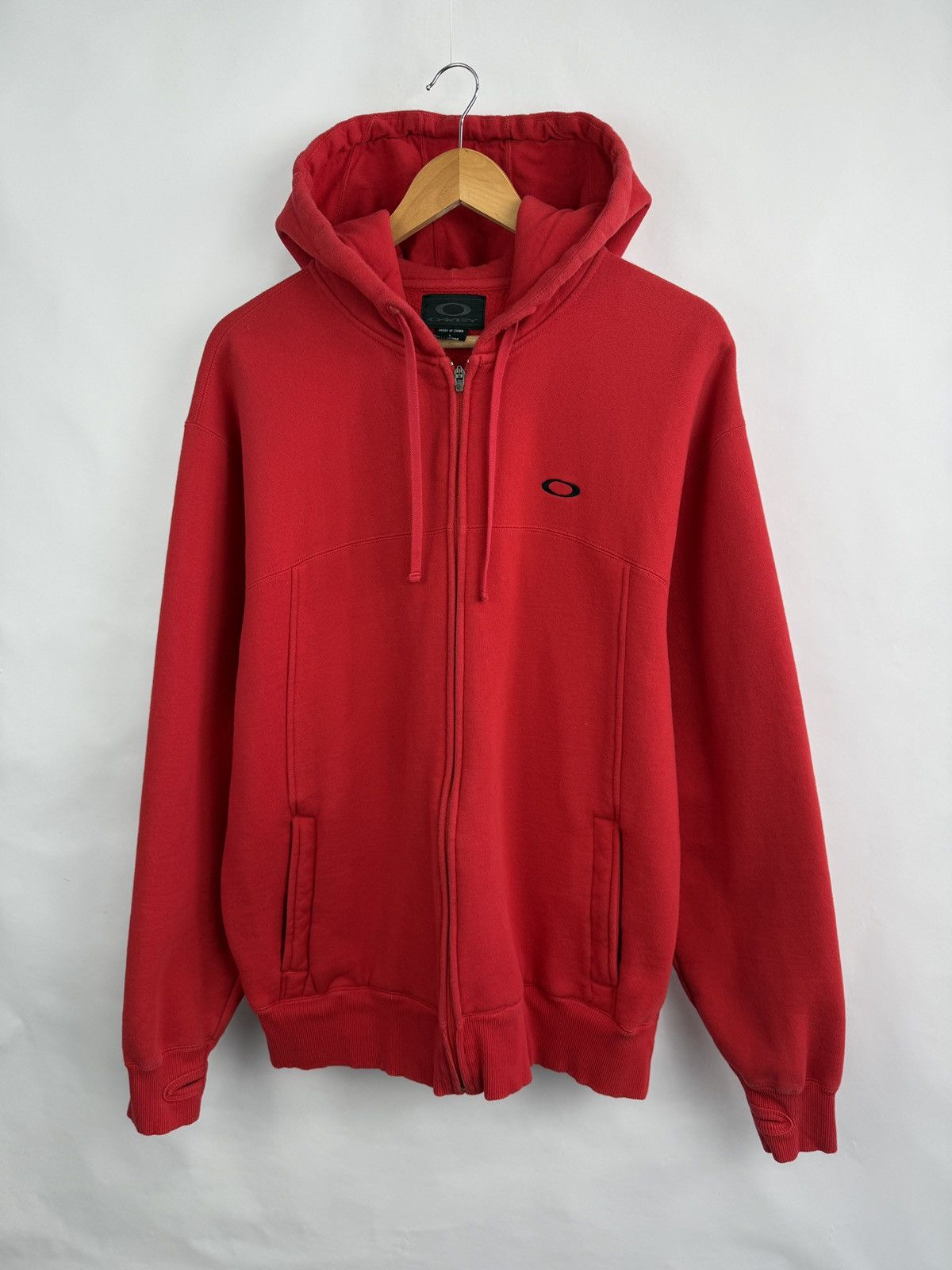 Oakley 🇺🇸 Vintage Y2K Oakley Outdoor Hoodie Rare Retro Hype Size US L / EU 52-54 / 3 - 3 Thumbnail