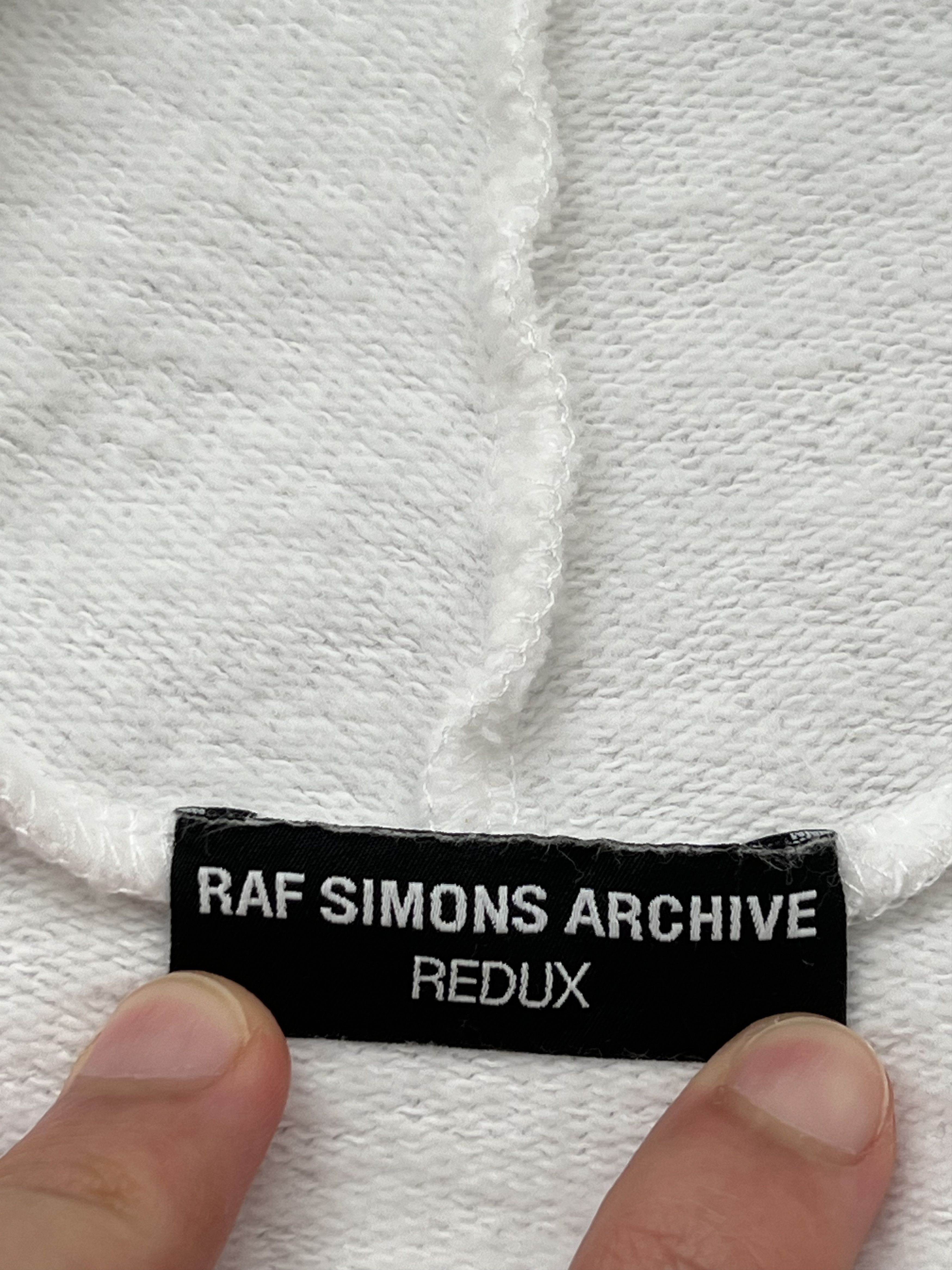 Raf Simons 💚 Raf Simons Redux Tokyo Hoodie White Size US S / EU 44-46 / 1 - 4 Thumbnail
