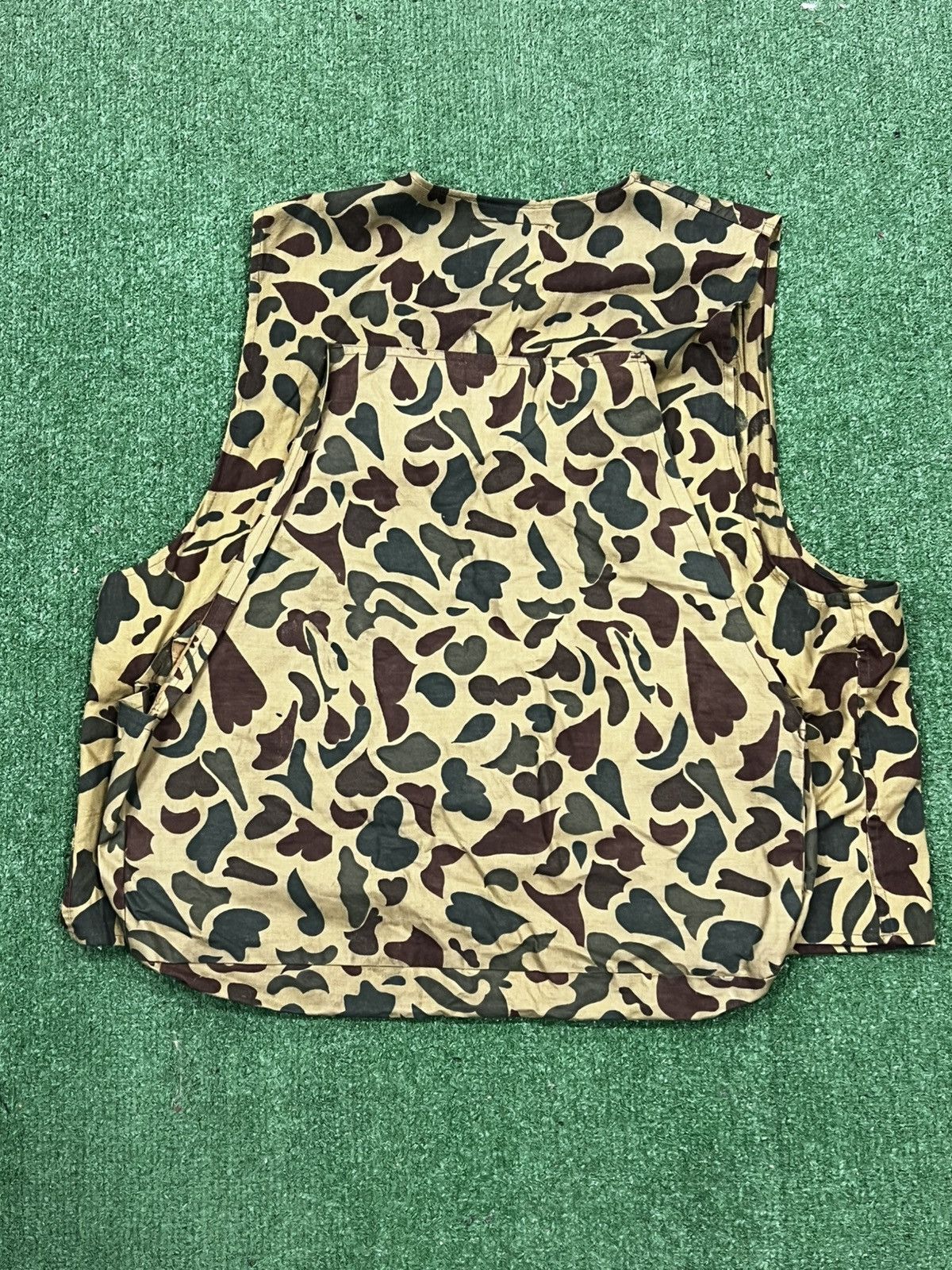 Vintage Vintage 70s Hunters Choice Camo Hunting Vest Size US XL / EU 56 / 4 - 5 Thumbnail