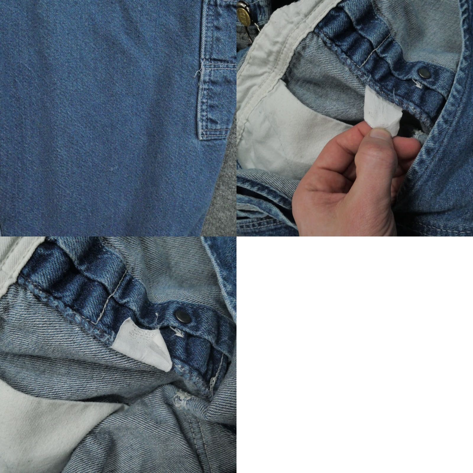 Vintage VINTAGE Key Overalls Pants Workwear Mens 36x26 Blue Denim Buckle 36 Regular Straight Inseam 26 Simplicity? Size US 36 / EU 52 - 9 Thumbnail