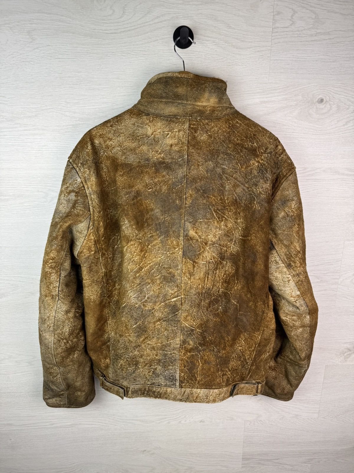 Camel Camel Shearling Jacket Vintage Brown Sheepskin Fur Lined Size US XXL / EU 58 / 5 - 8 Thumbnail