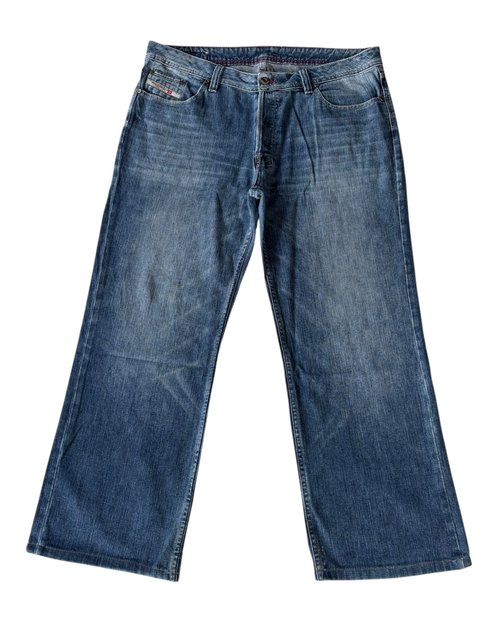 Diesel × If Six Was Nine × Le Grande Bleu (L.G.B.) Diesel Baggy Jeans Distressed Denim Size US 38 / EU 54 - 1 Thumbnail