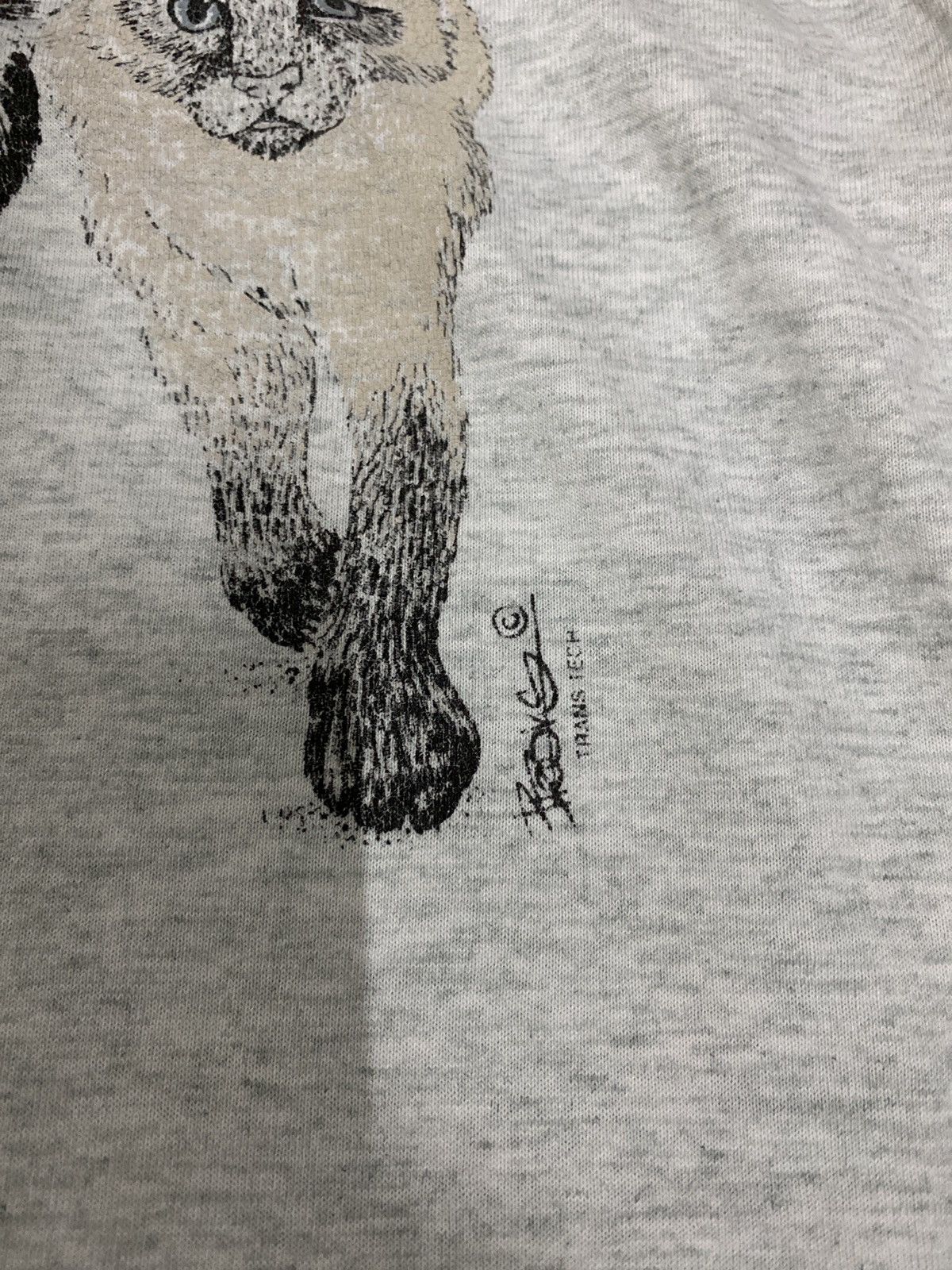 fun ass day★FAD★fadseoul★SWETTY GRAPHIC R.CAT T-SHIRTS Vintage 90s Mens Cat Butt T-shirt | Grailed