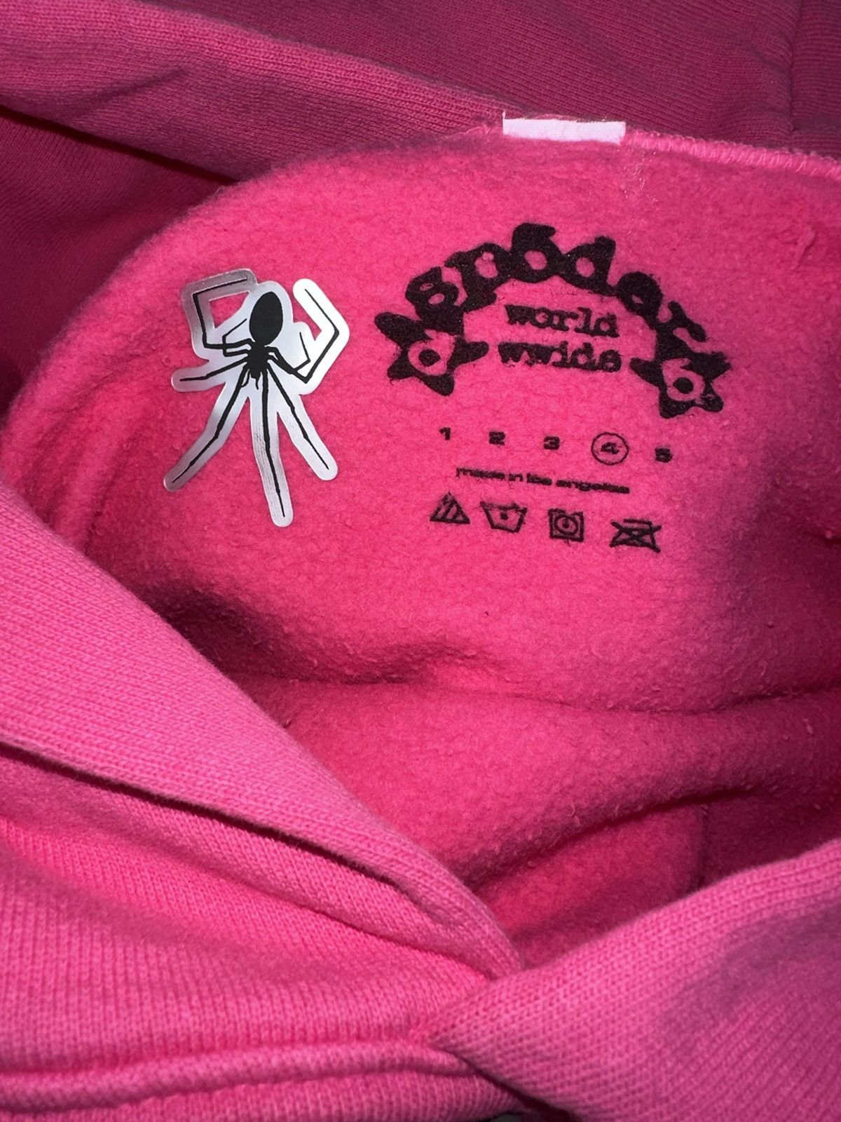 Sp5der Sp5der P*nk V2 Hoodie Size US XL / EU 56 / 4 - 5 Thumbnail