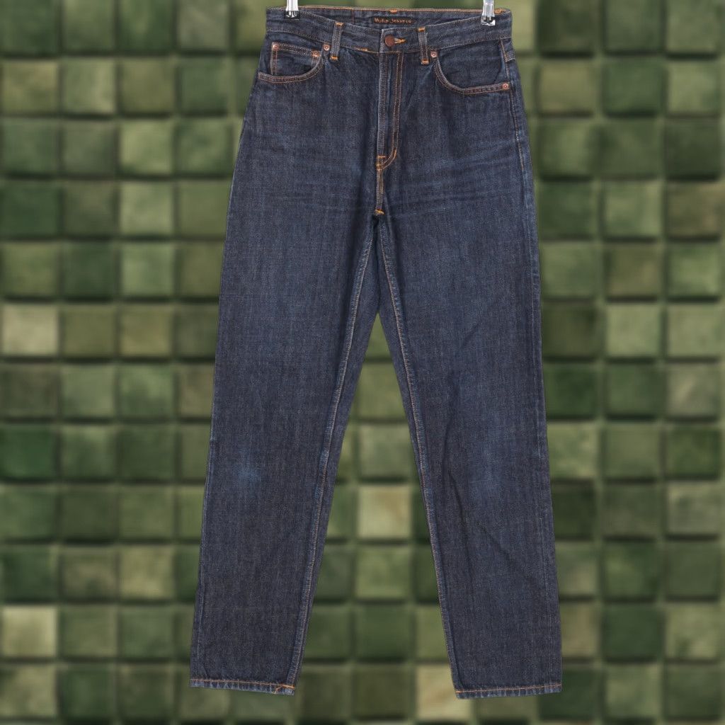 Nudie Jeans NUDIE JEANS BREEZE BRITT Rinsed Original Jeans Women 28x30 High Tapered blue Size 28" / US 6 / IT 42 - 1 Thumbnail
