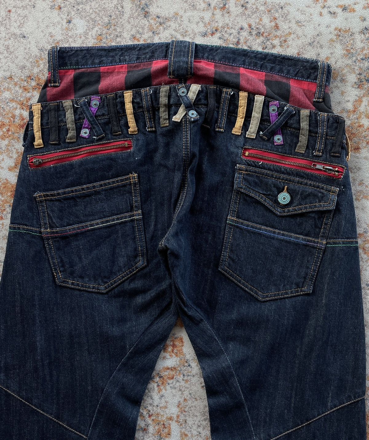 Hysteric Glamour SORRIDERE DOUBLE WAIST LOOK LIKE HYSTERIC Size US 33 - 4 Thumbnail