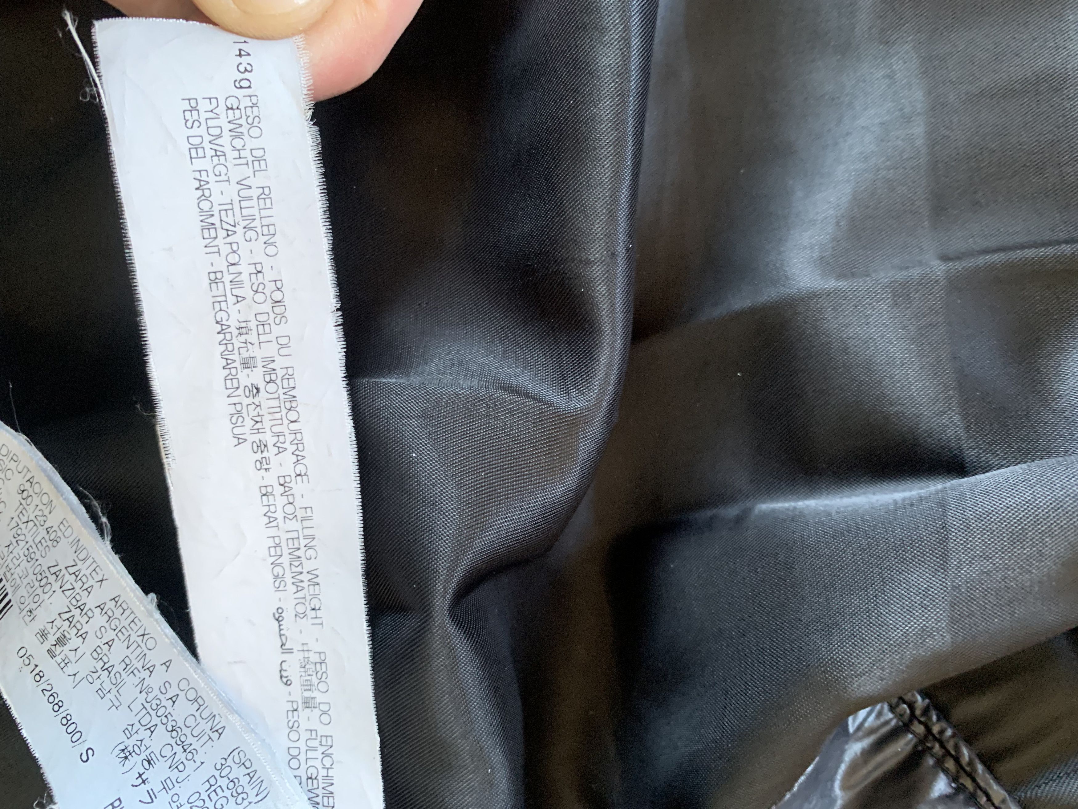 Zara Zara Woman Down Black Puffer Jacket Size S / US 4 / IT 40 - 9 Thumbnail