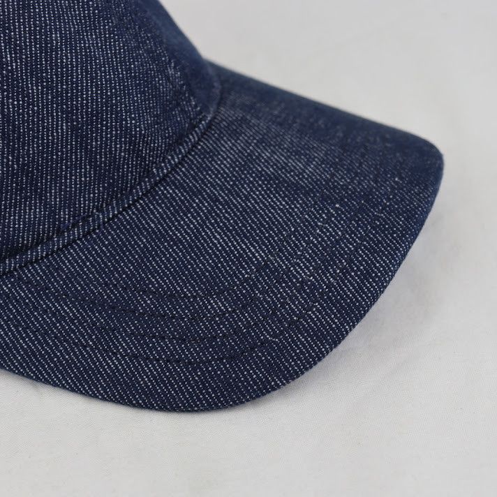 Our Legacy o1rshd1 Size: OS / Ballcap in Forever Blue Drape Denim Size ONE SIZE - 5 Thumbnail