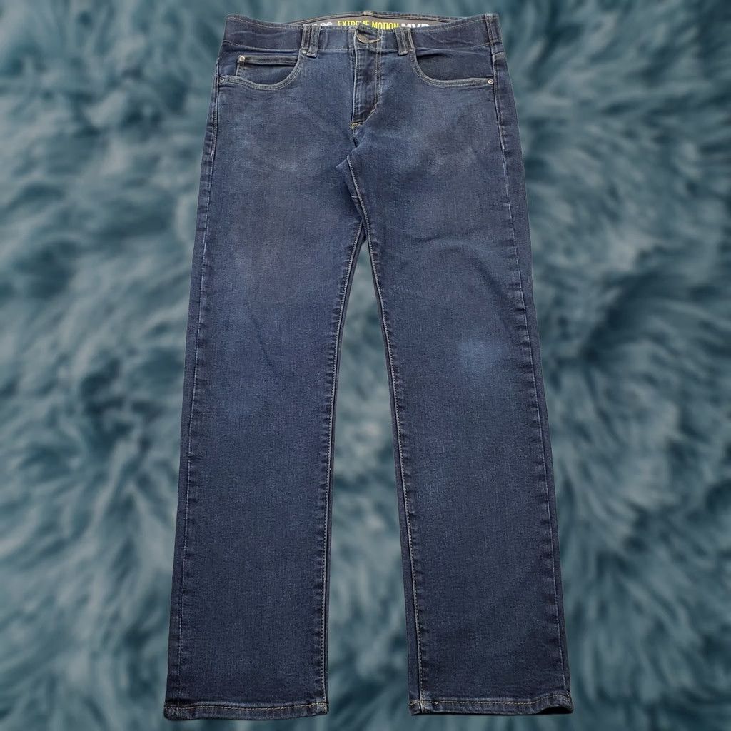 Lee Lee Mens Jeans 33x30 Blue Extreme Motion Slim Fit Tapered Leg - 5-Pocket Denim Stretch Size US 33 - 1 Thumbnail