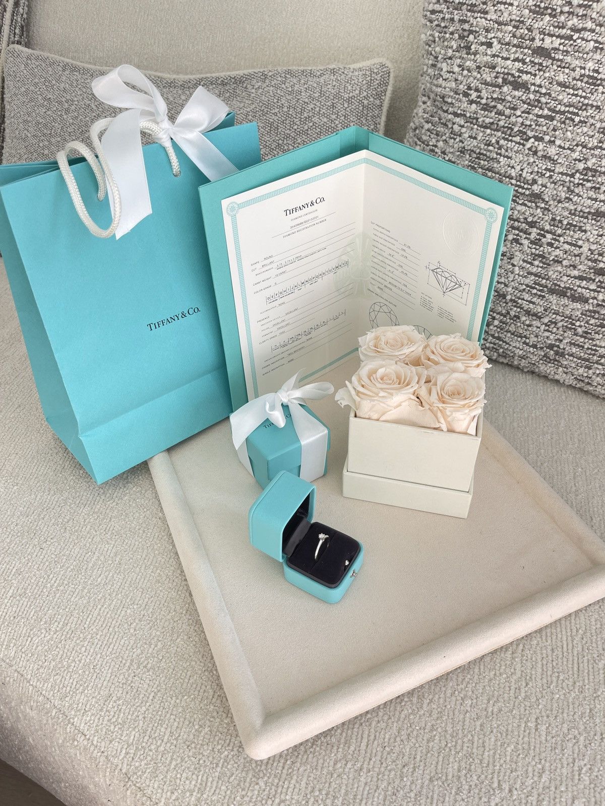 Tiffany & Co. Tiffany & Co. Solitaire Engagement Ring .19 ct sz 6 Size ONE SIZE - 7 Thumbnail