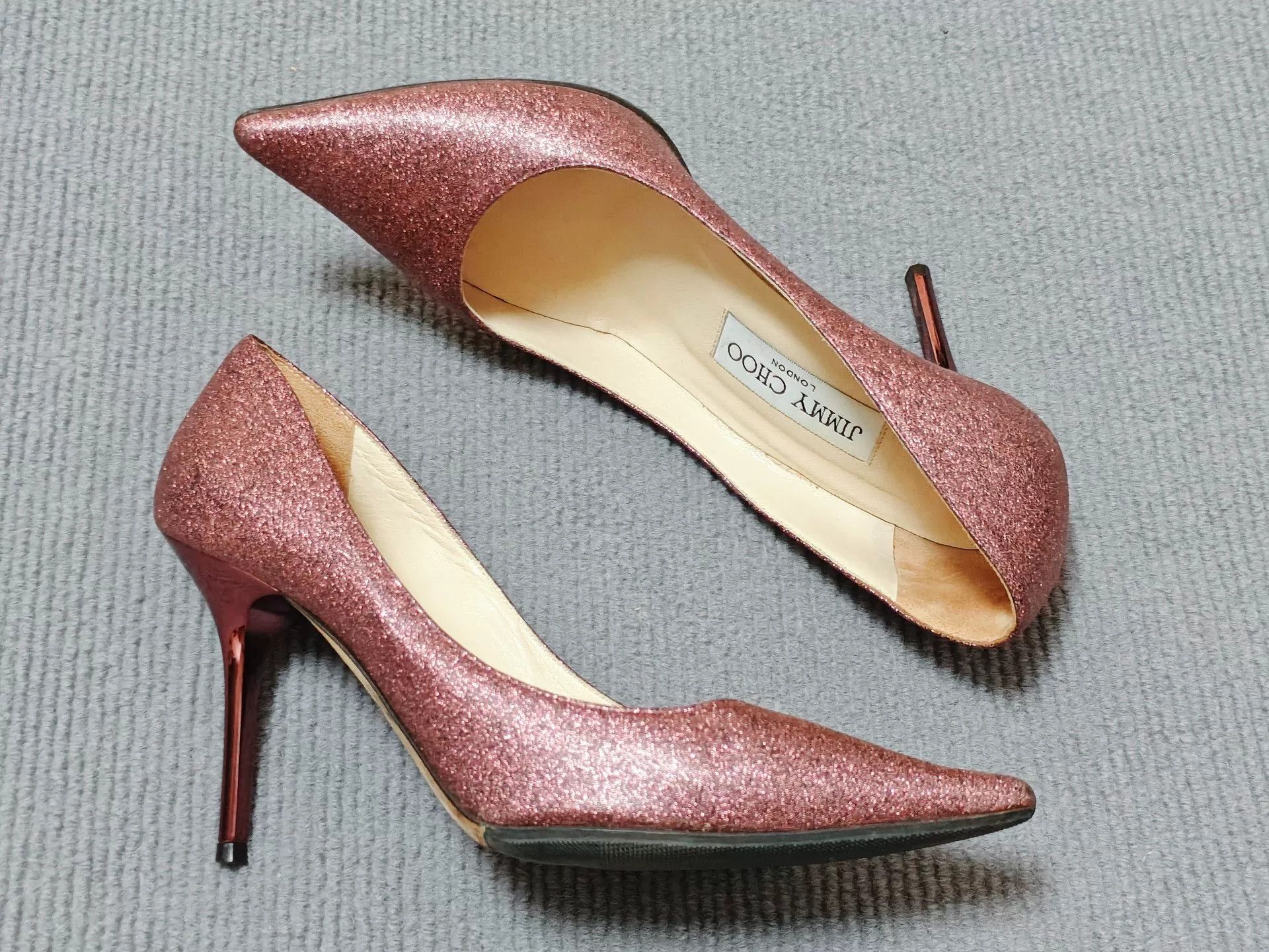 Jimmy Choo Jimmy Choo Pink Lowtop Sneakers us_6 Women Size US 6 / IT 36 - 1 Thumbnail