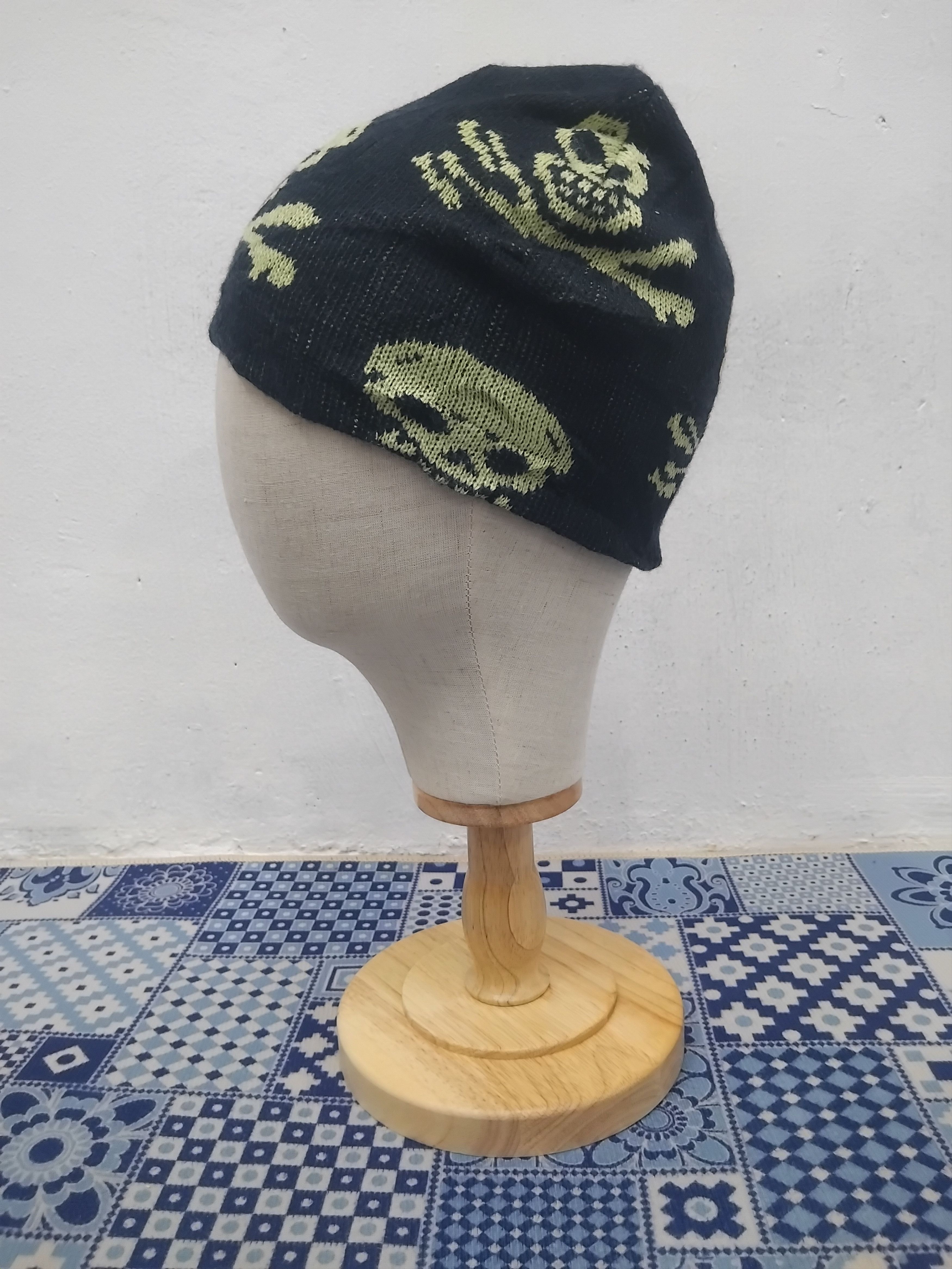 PPFM 💥Skull punk Street beanie hat Size ONE SIZE - 4 Thumbnail
