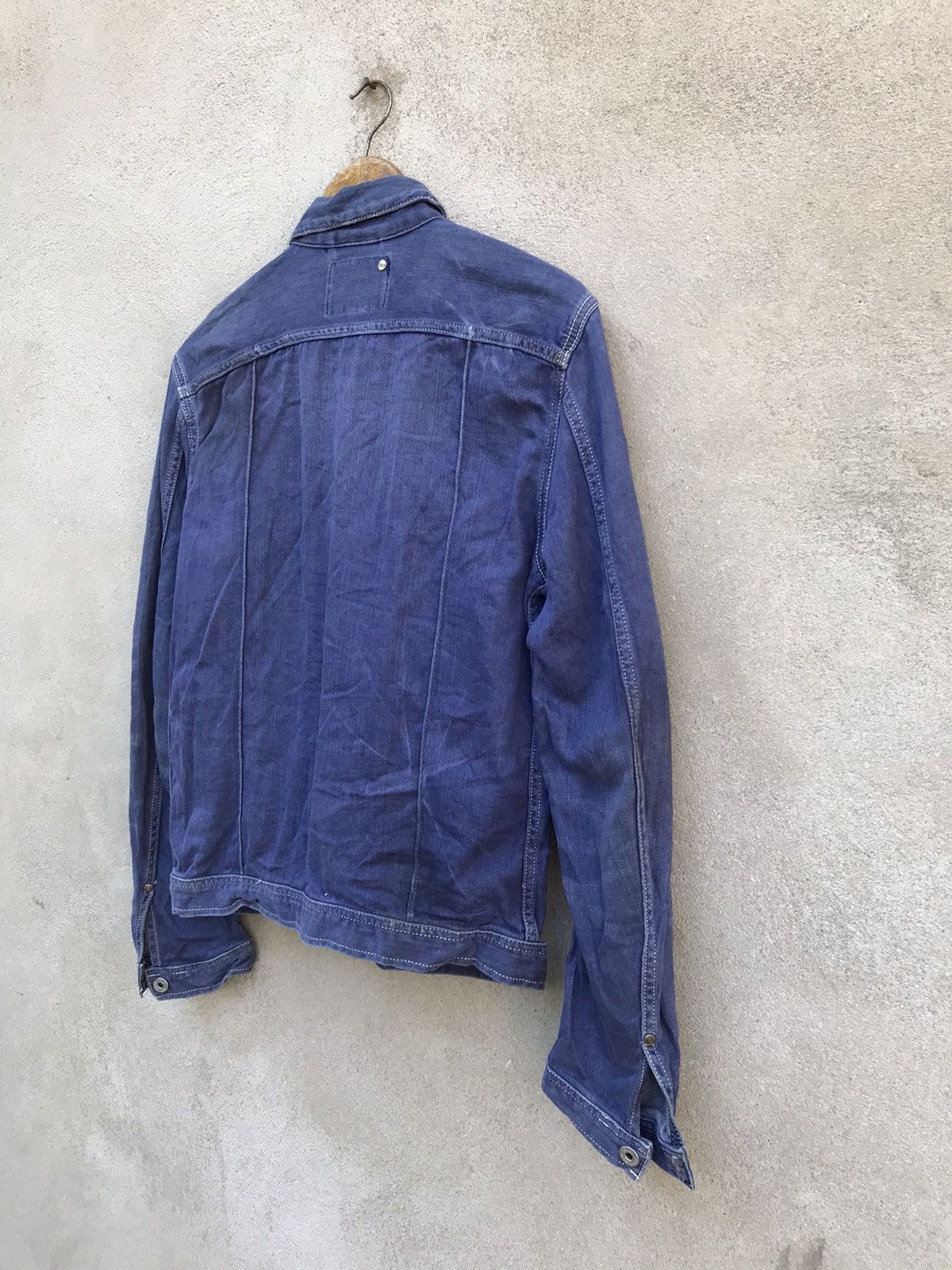 Diesel VINTAGE DIESEL DISTRESSED DENIM JACKET MADPUNK SEDITIONARIES Size US M / EU 48-50 / 2 - 13 Thumbnail