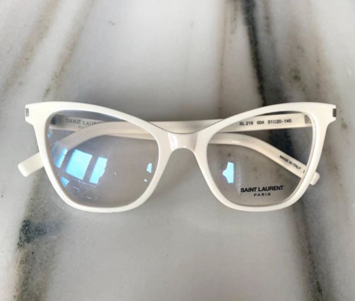 Saint Laurent Cat-Eye Glasses Hédi Slimane Era