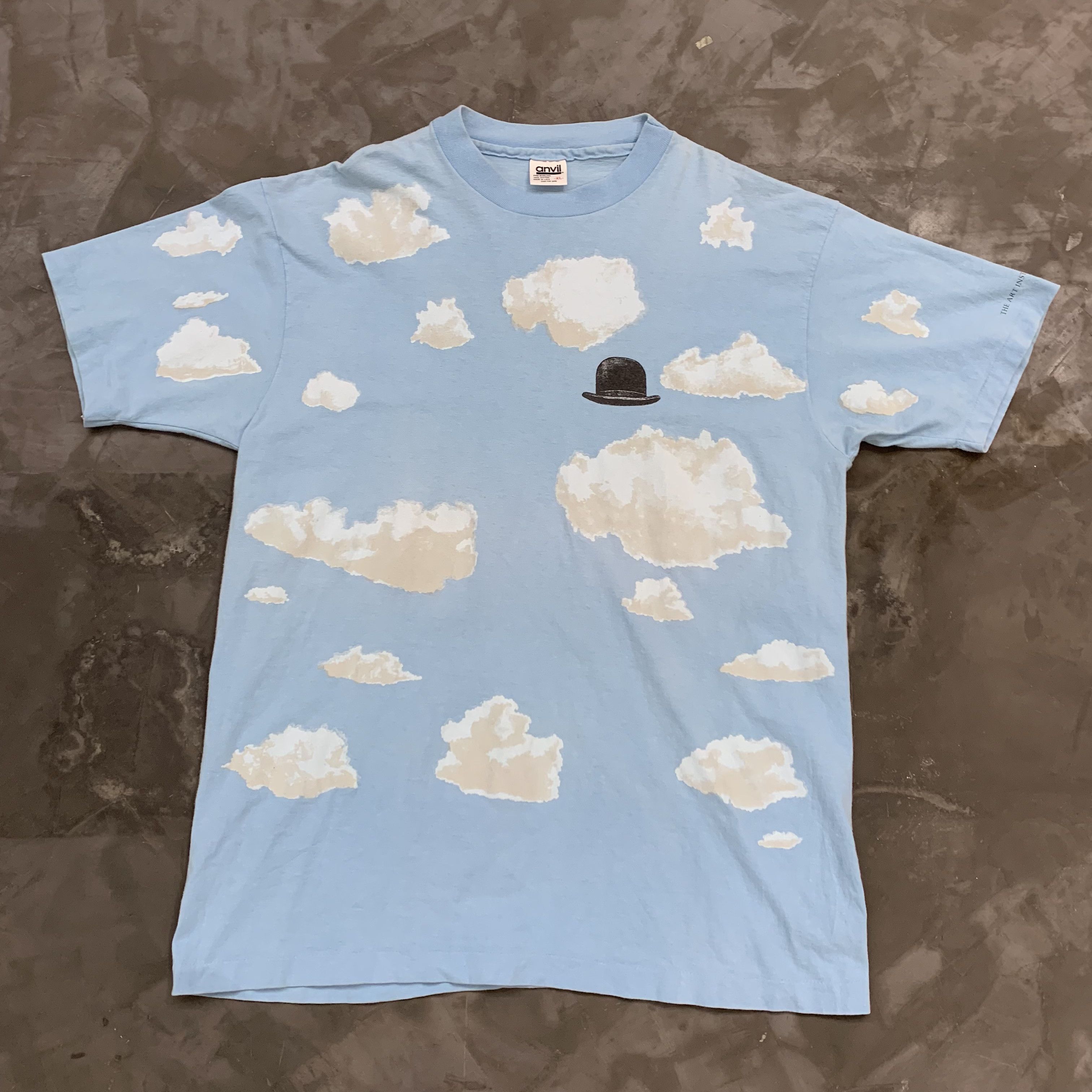 image of Art x Vintage Magritte in Blue, Men's (Size XL)