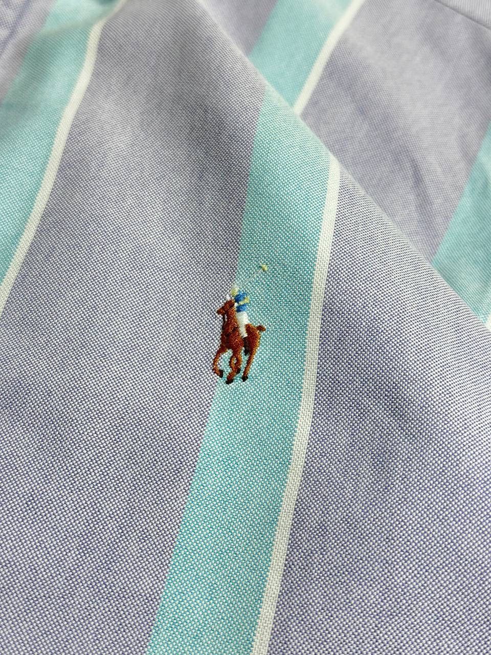 Polo Ralph Lauren Vintage Polo Ralph Lauren Y2K Striped Shirt L Size US M / EU 48-50 / 2 - 4 Thumbnail