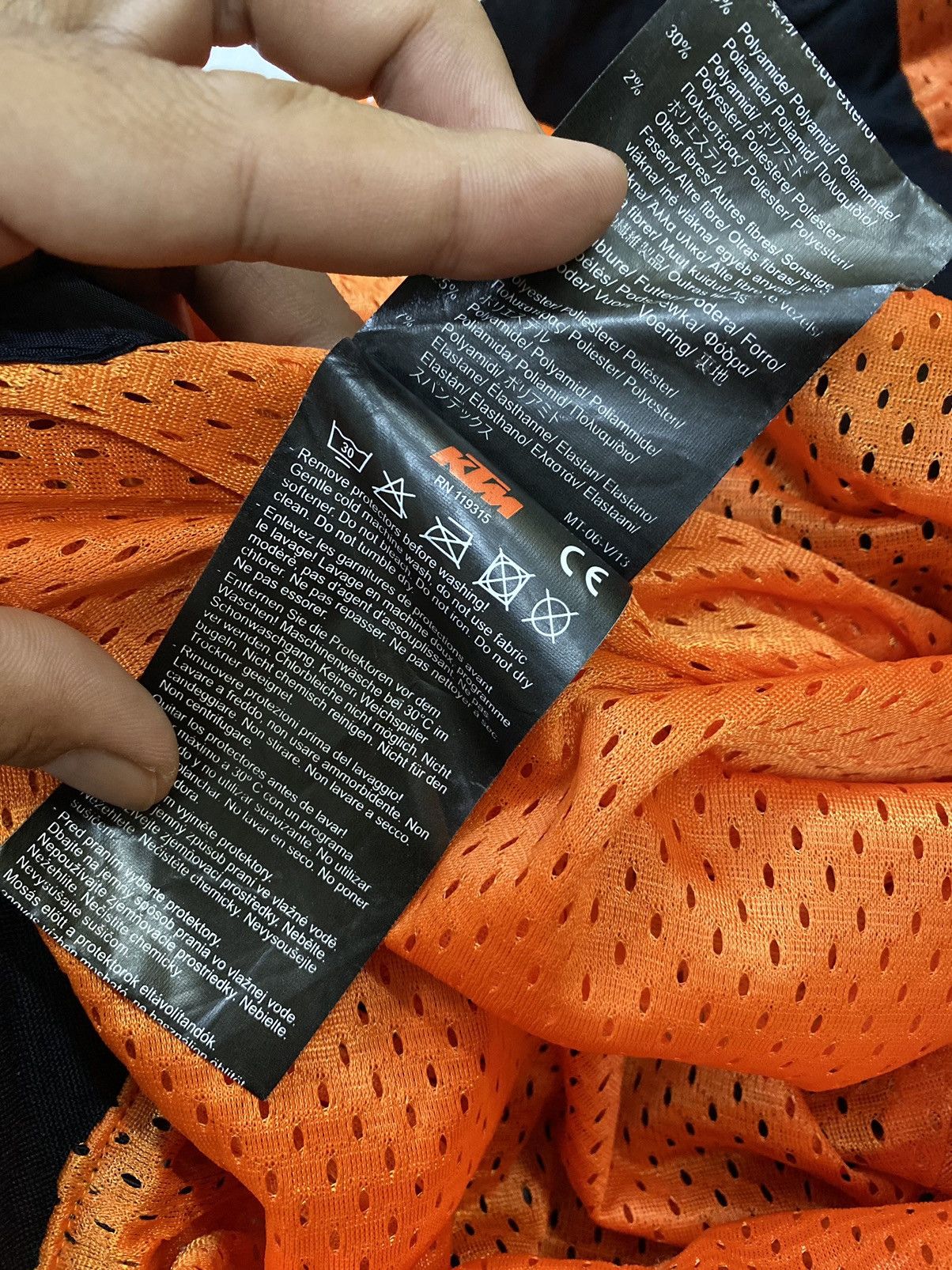 Sports Specialties KTM racing powerwear rider padding pant Size US 34 / EU 50 - 21 Thumbnail