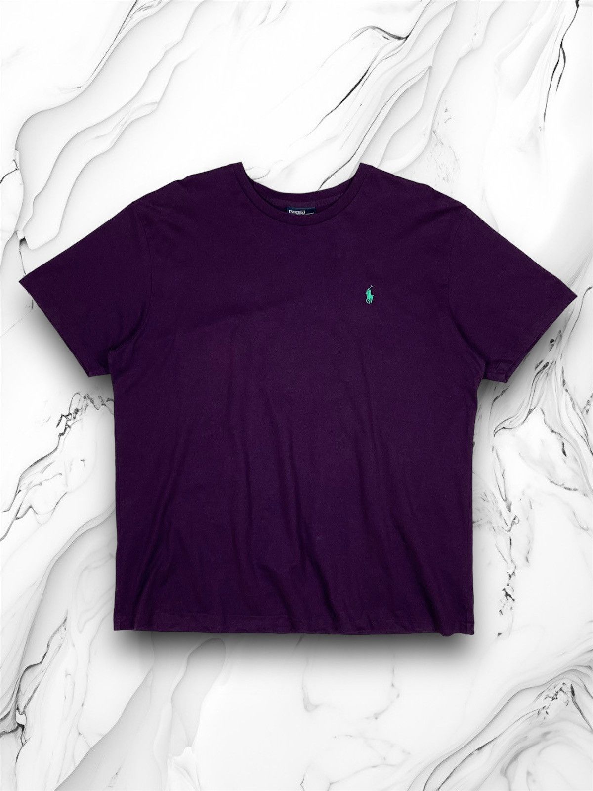 Polo Ralph Lauren × Vintage Vintage Polo Ralph Lauren Basic Hype Tee T Shirt Size US XL / EU 56 / 4 - 1 Thumbnail