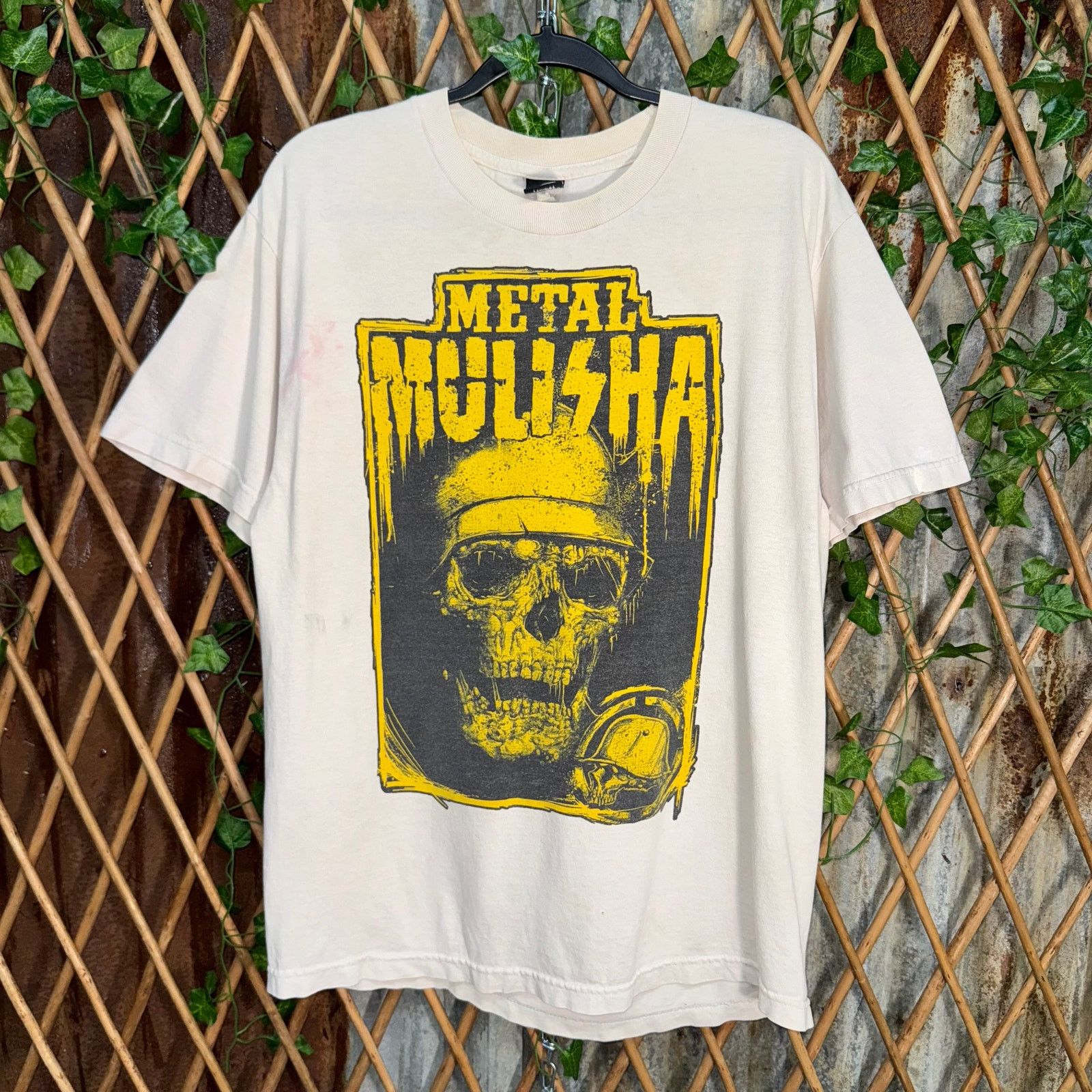 Metal Mulisha Vintage Y2K metal mulisha faded distressed skull 00s t-shirt Size US L / EU 52-54 / 3 - 1 Thumbnail