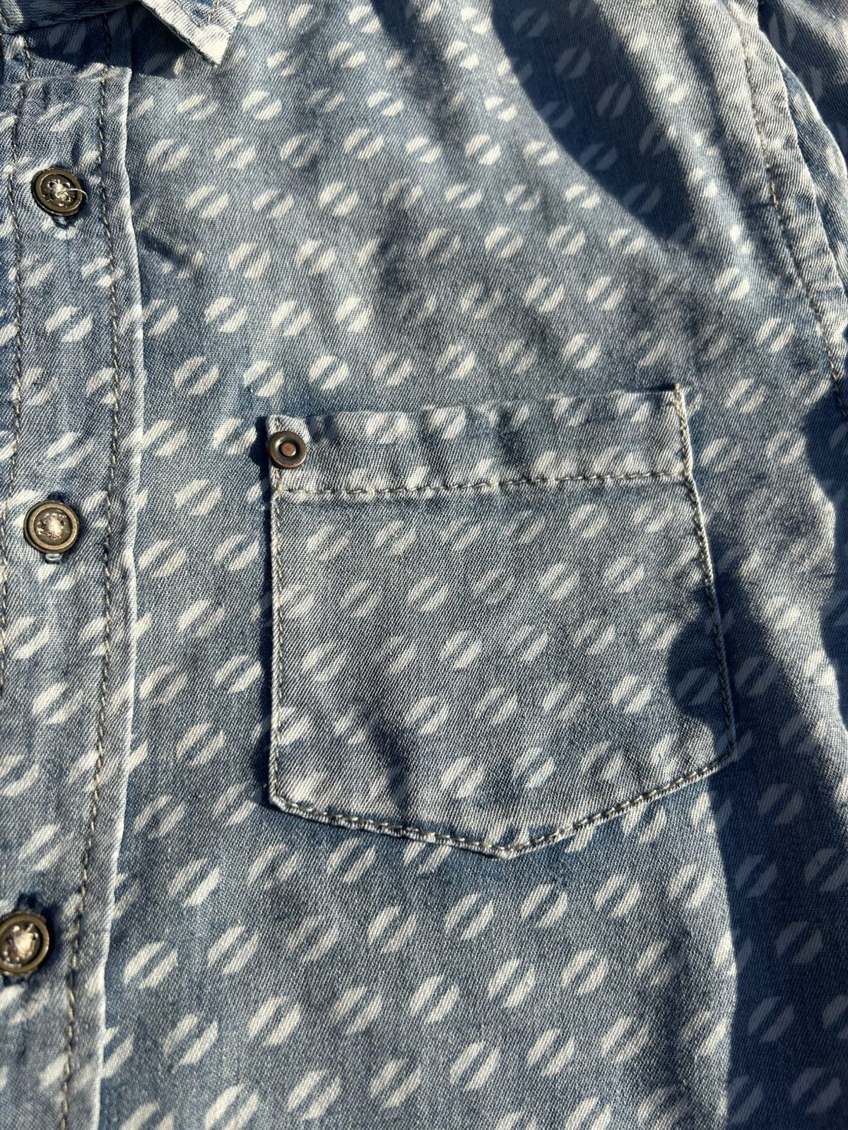Other Hound Shirt Coffee Beans Print Denim-like Size S Size US S / EU 44-46 / 1 - 7 Thumbnail