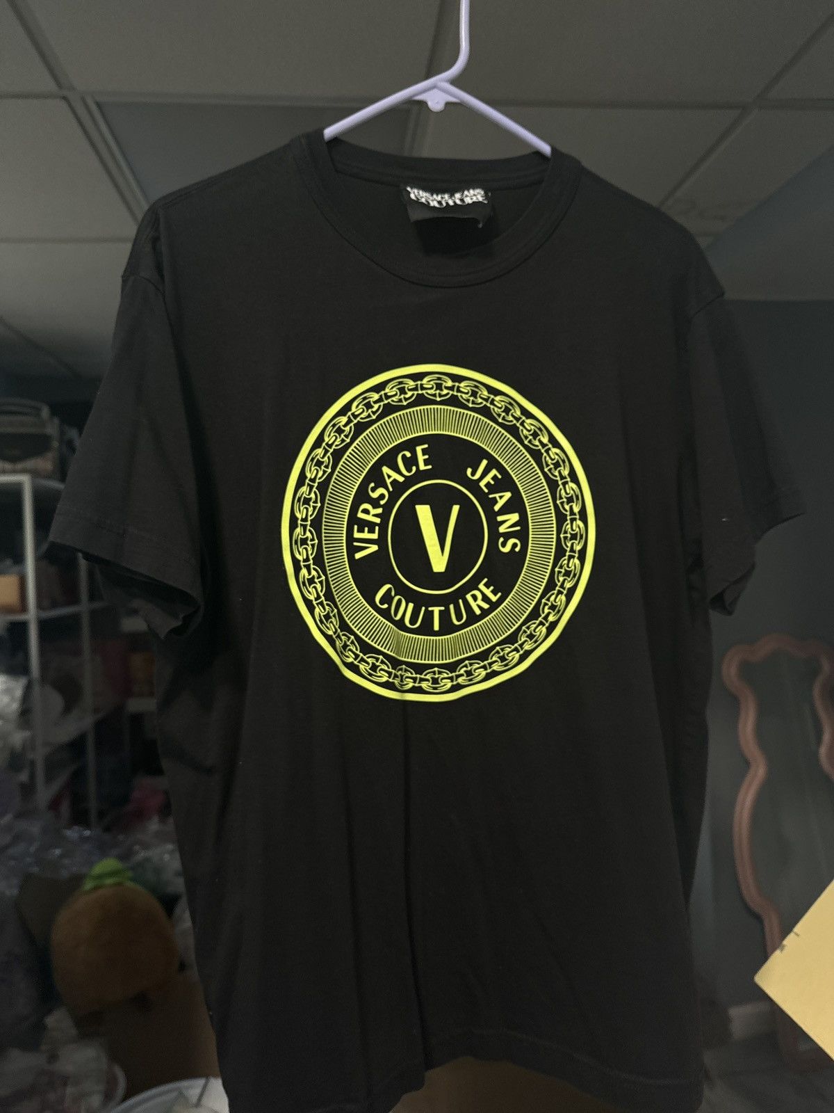 Versace Versace Black n Gold Tee Size US M / EU 48-50 / 2 - 5 Thumbnail