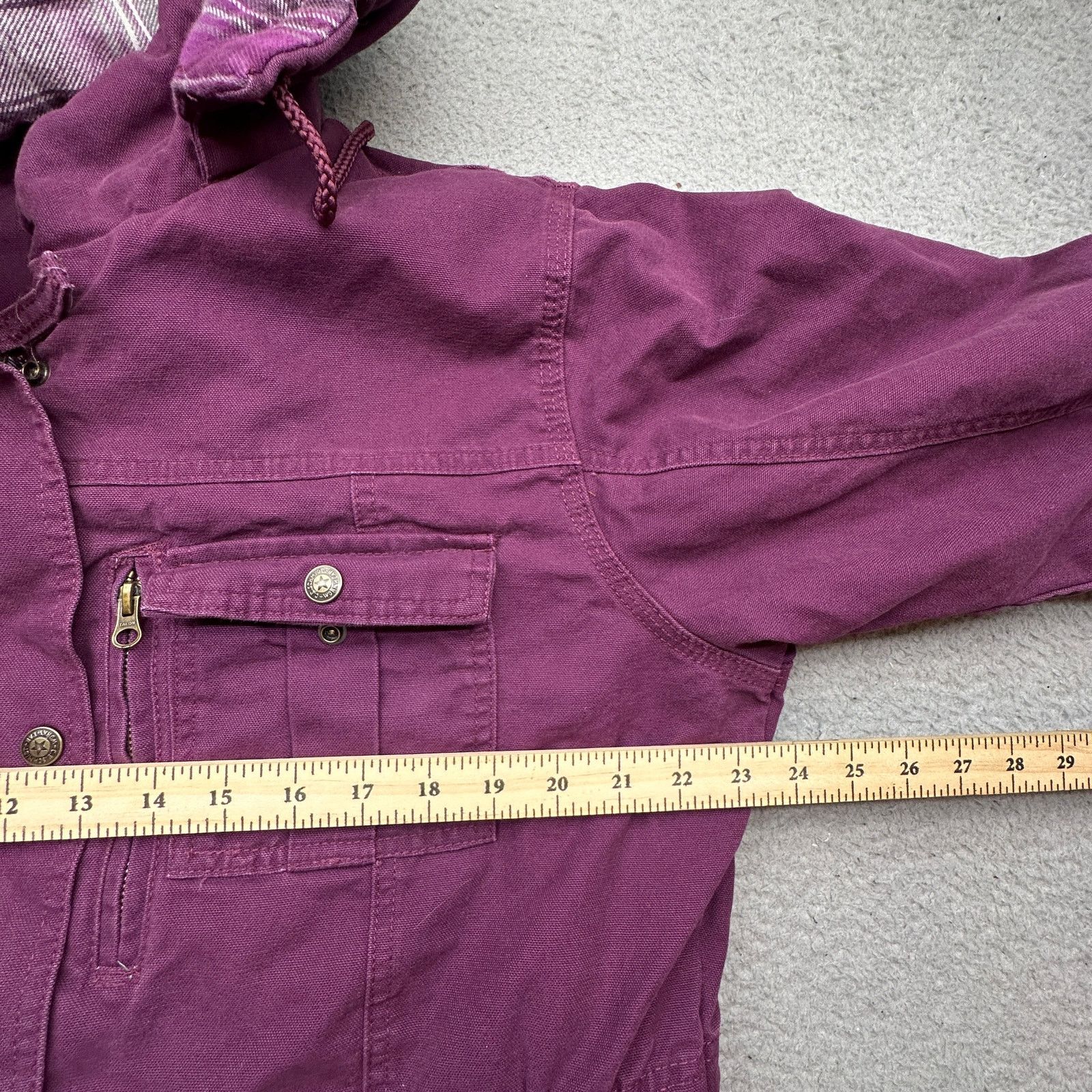 SCHMIDT CE Schmidt Workwear Duck Canvas Barn Chore Coat Women Large Size L / US 10 / IT 46 - 4 Thumbnail