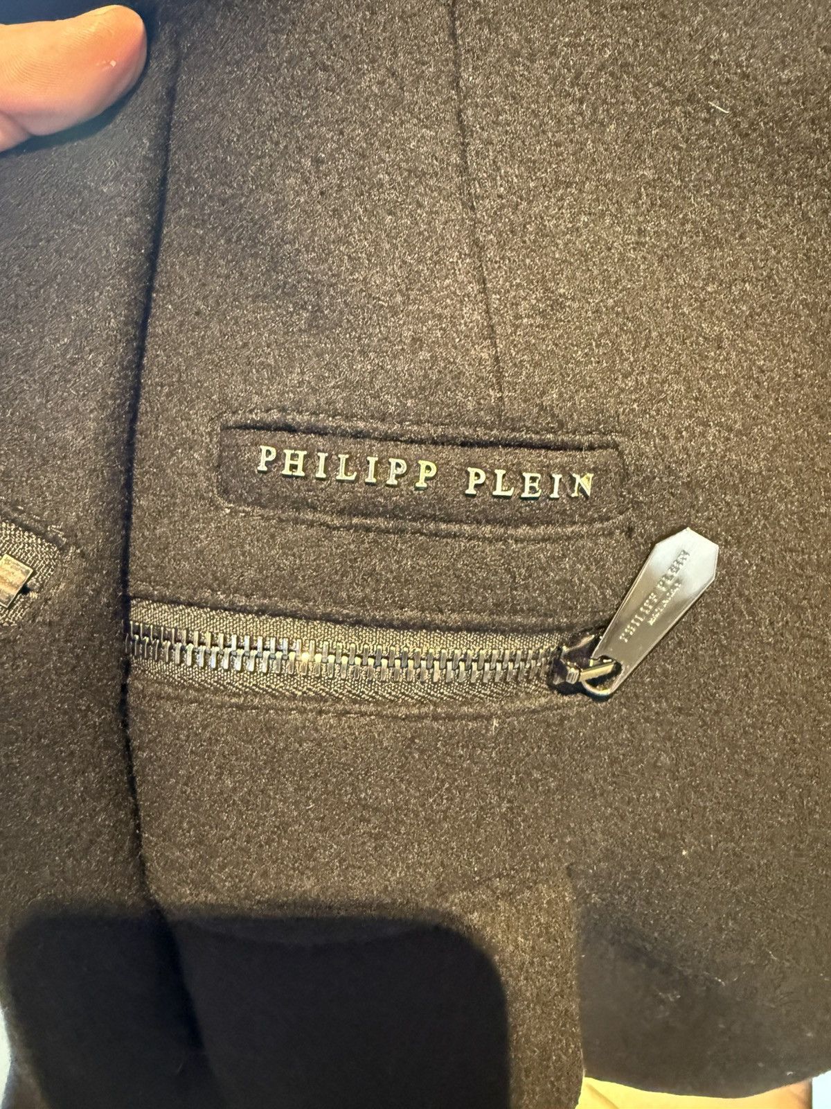 Philipp Plein black zips sport.coat.size46 Size US S / EU 44-46 / 1 - 6 Thumbnail