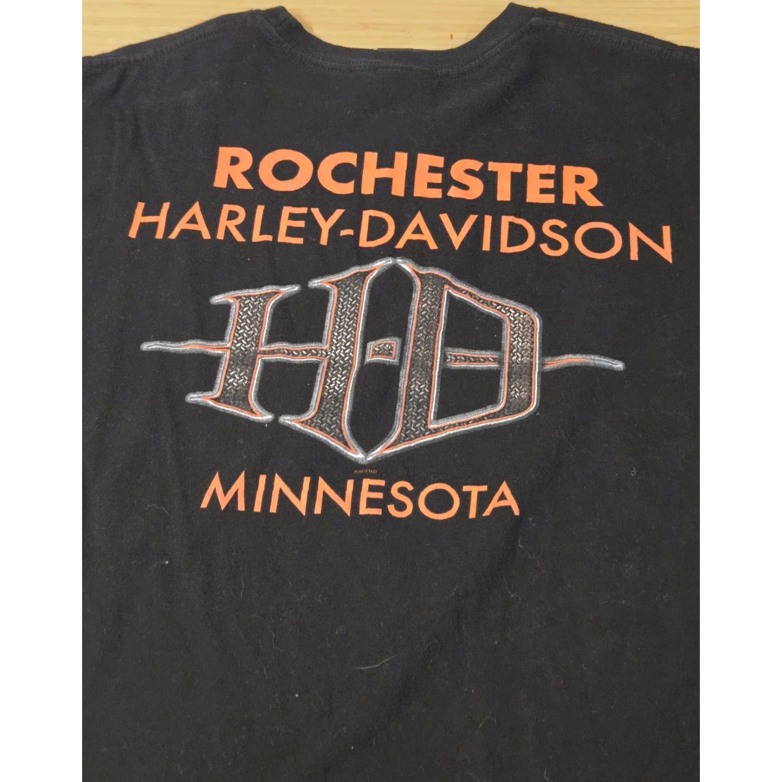 Harley Davidson Harley-Davidson Shirt Mens 2XL Black Rochester Minnesota Biker Motorcycle Tee Size US XXL / EU 58 / 5 - 5 Thumbnail