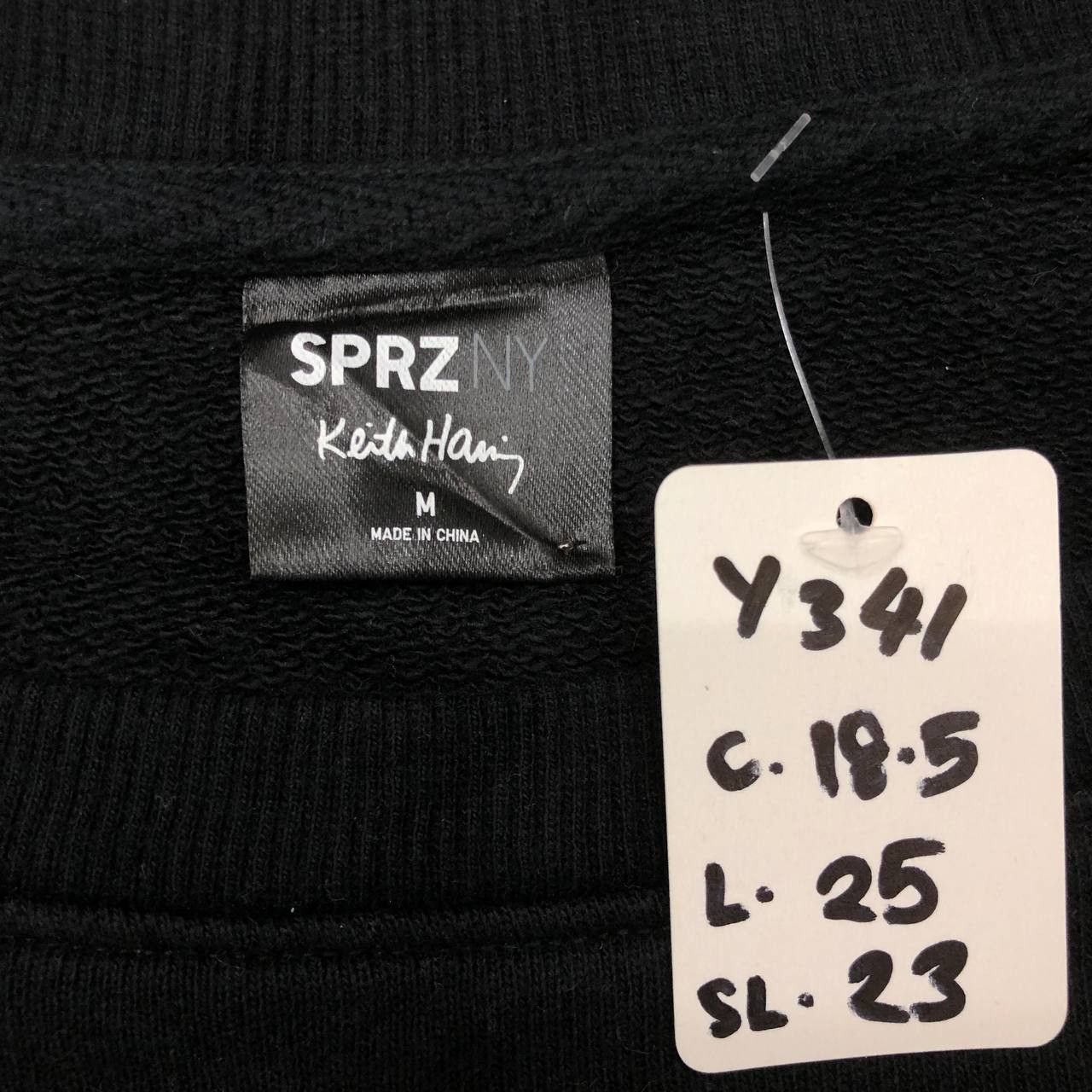 Japanese Brand × Keith Haring Y341 KEITH HARING LOGO SWEASHIRT Size US M / EU 48-50 / 2 - 6 Thumbnail