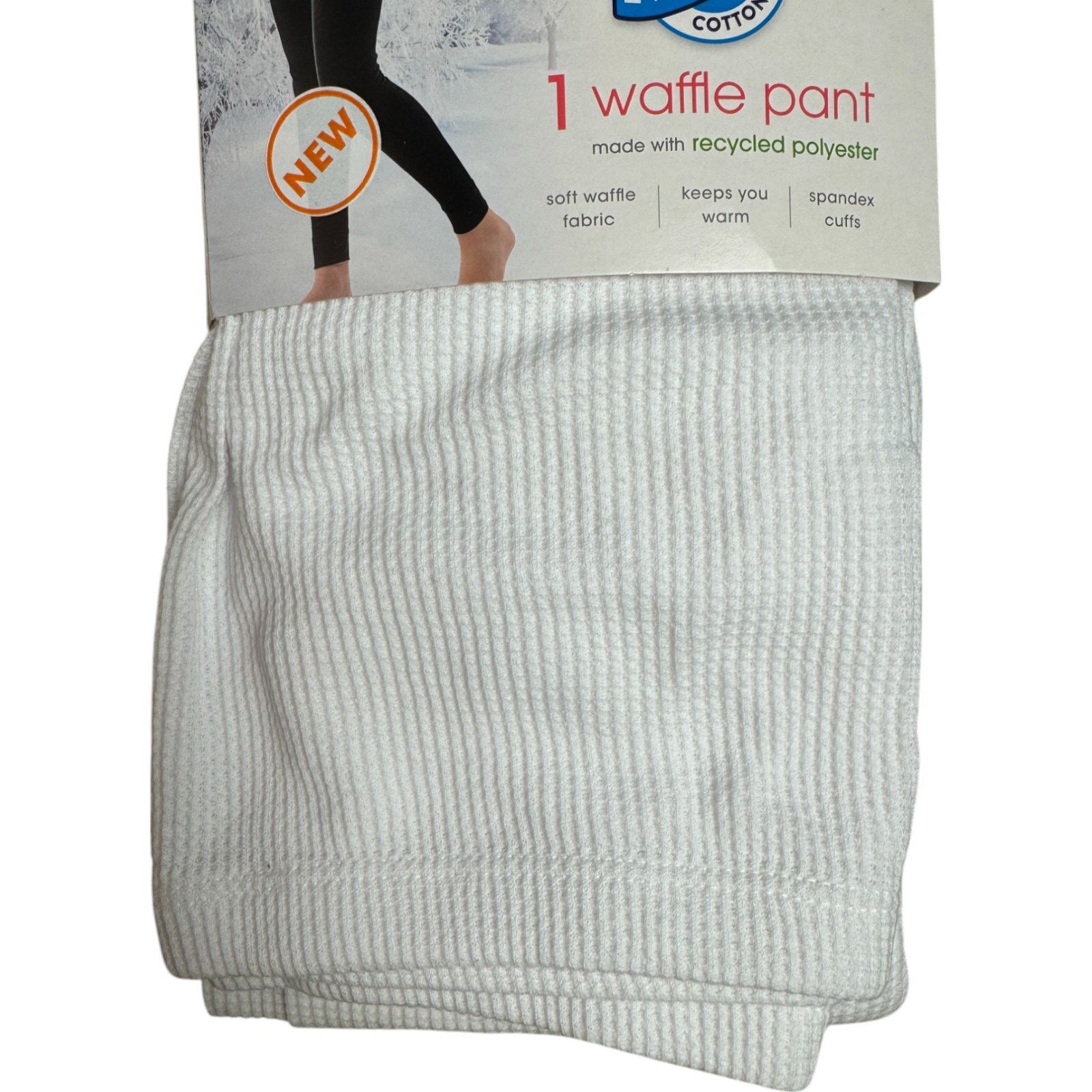 Fruit Of The Loom FRUIT of the LOOM Womens XXXL (22) Thermal Bottoms White Size 34" / US 12 / IT 48 - 7 Thumbnail
