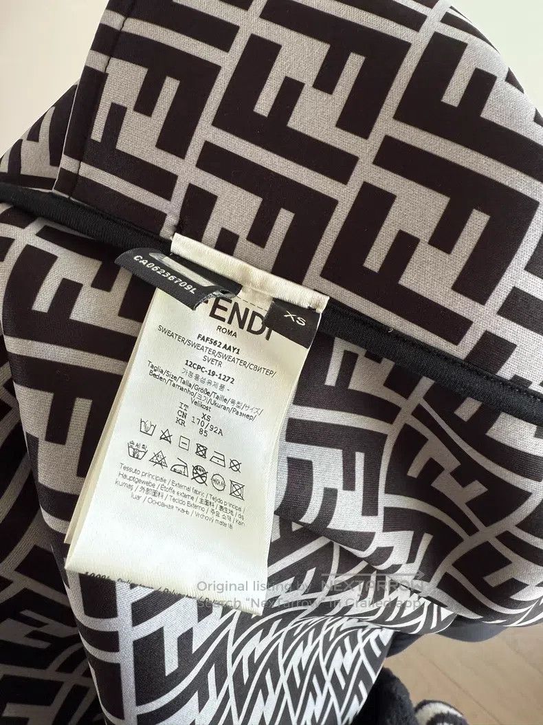 Fendi Fendi Full Logo Lining Jacket Size US XS / EU 42 / 0 - 5 Thumbnail